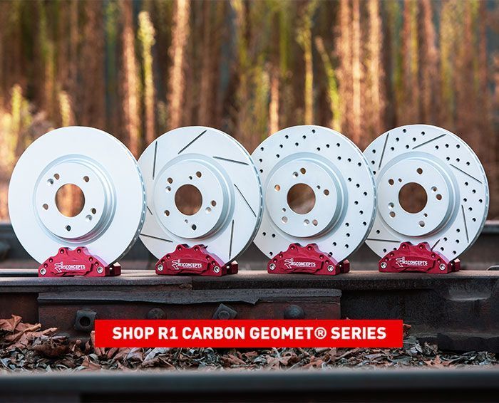 R1 Carbon GEOMET® Series Brake Rotors