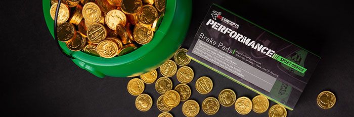 product 3 - Your luck just got better on R1 Rotors, Pads, and Other Brake Parts!