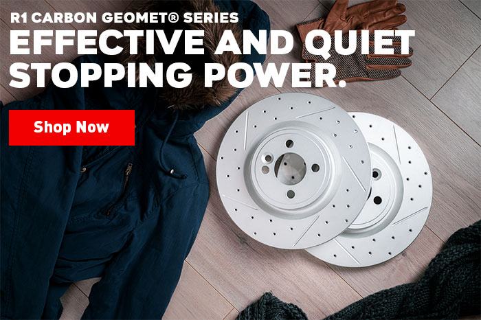 R1 GEOMET® Carbon Series Brake Rotors