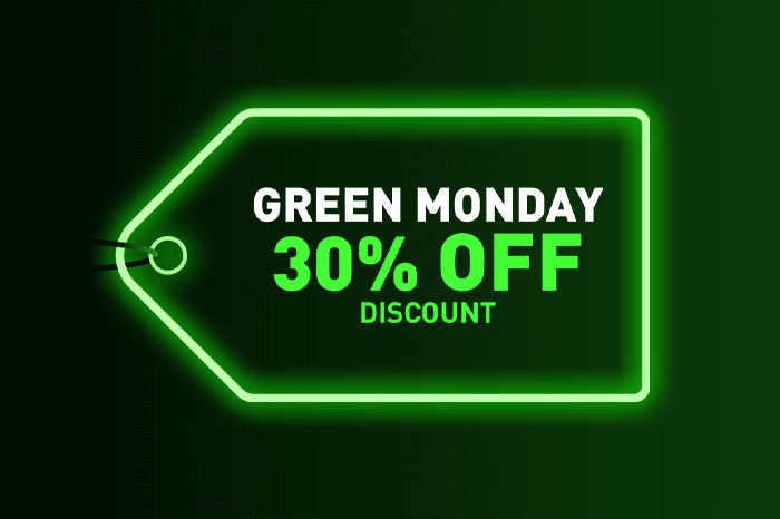 Green Monday Sale