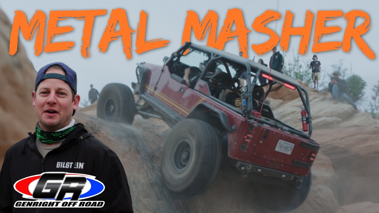 Conquering Metal Masher at Easter Jeep Safari with GenRight and R1 Concepts