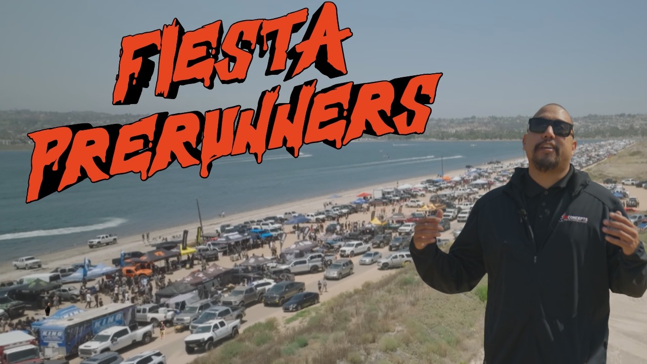 Fiesta Prerunners in San Diego with the R1 Concepts crew at Fiesta Island