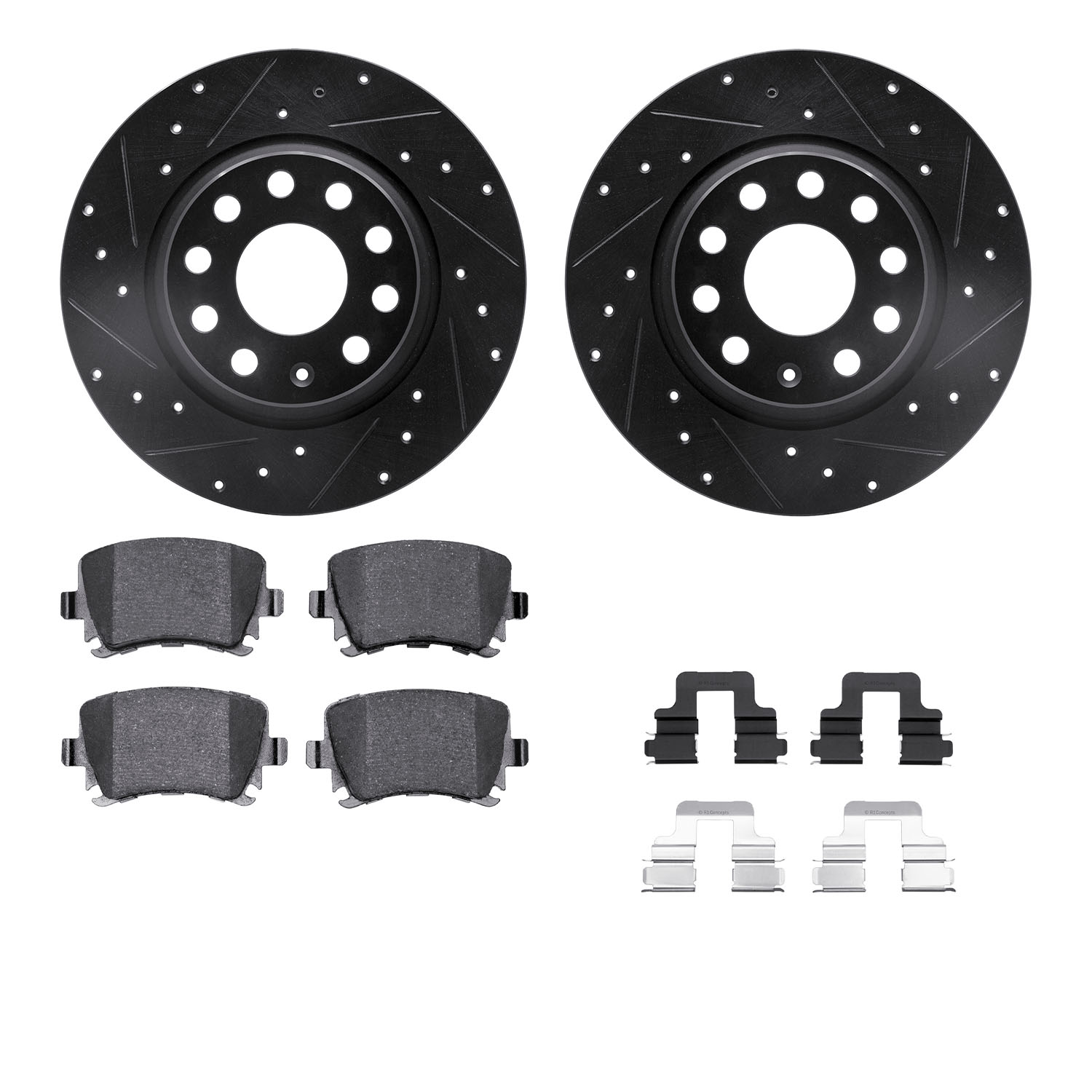 R1 eLINE Series Blank Brake Rotors