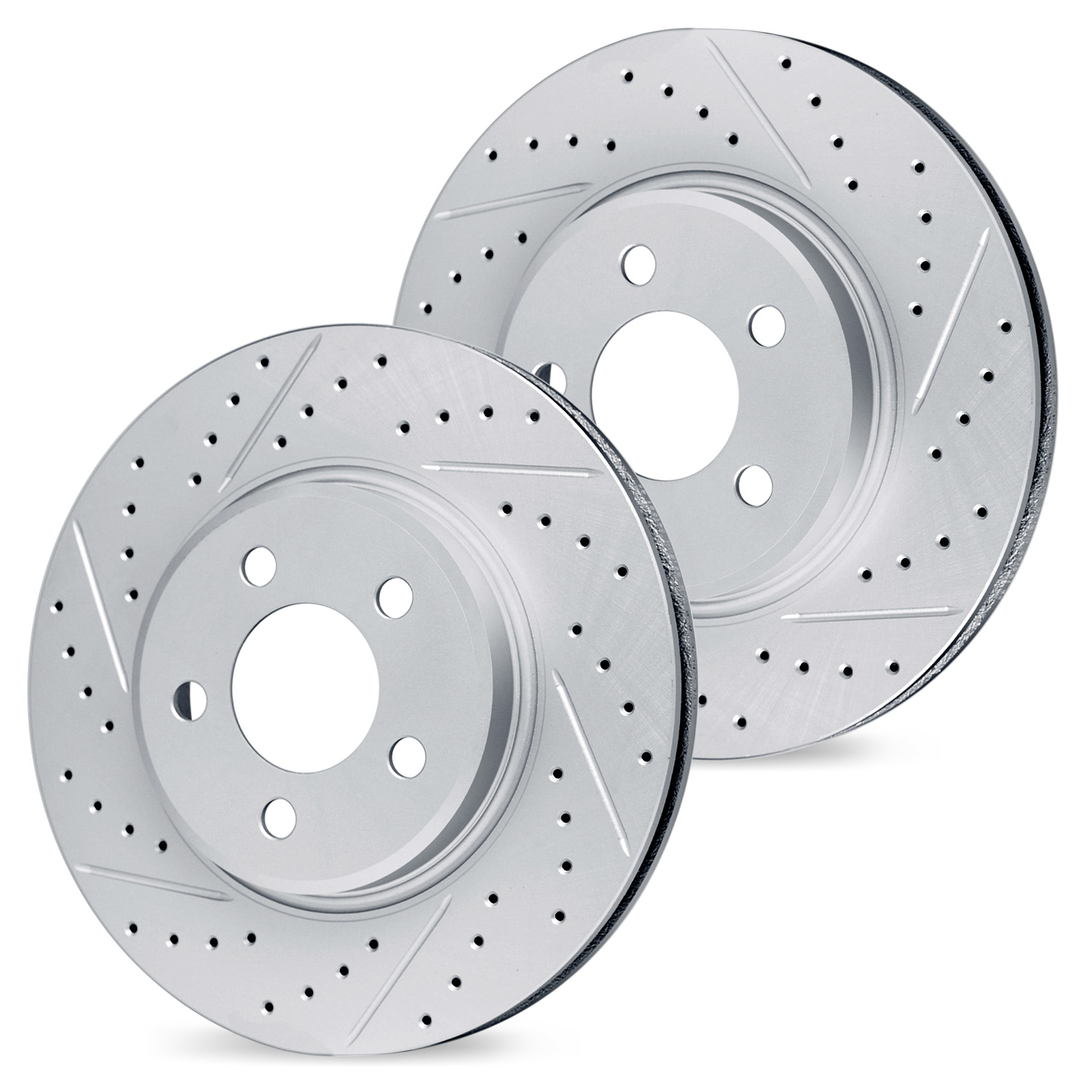 2022 Dodge Durango SRT 392 Silver Performance Drilled/Slotted Rotor Set