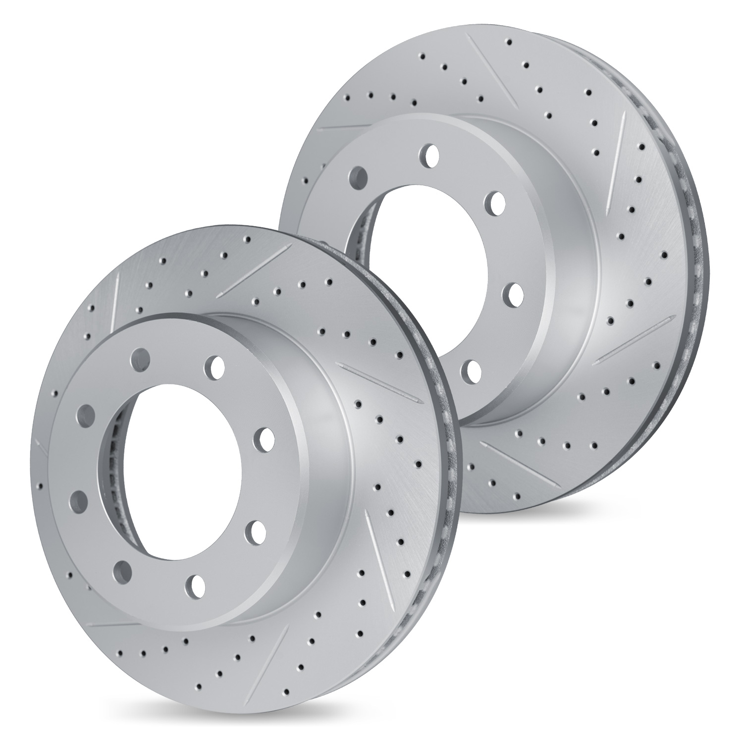2016 Chevrolet Express 2500 LS Silver Performance Drilled/Slotted Rotor Set