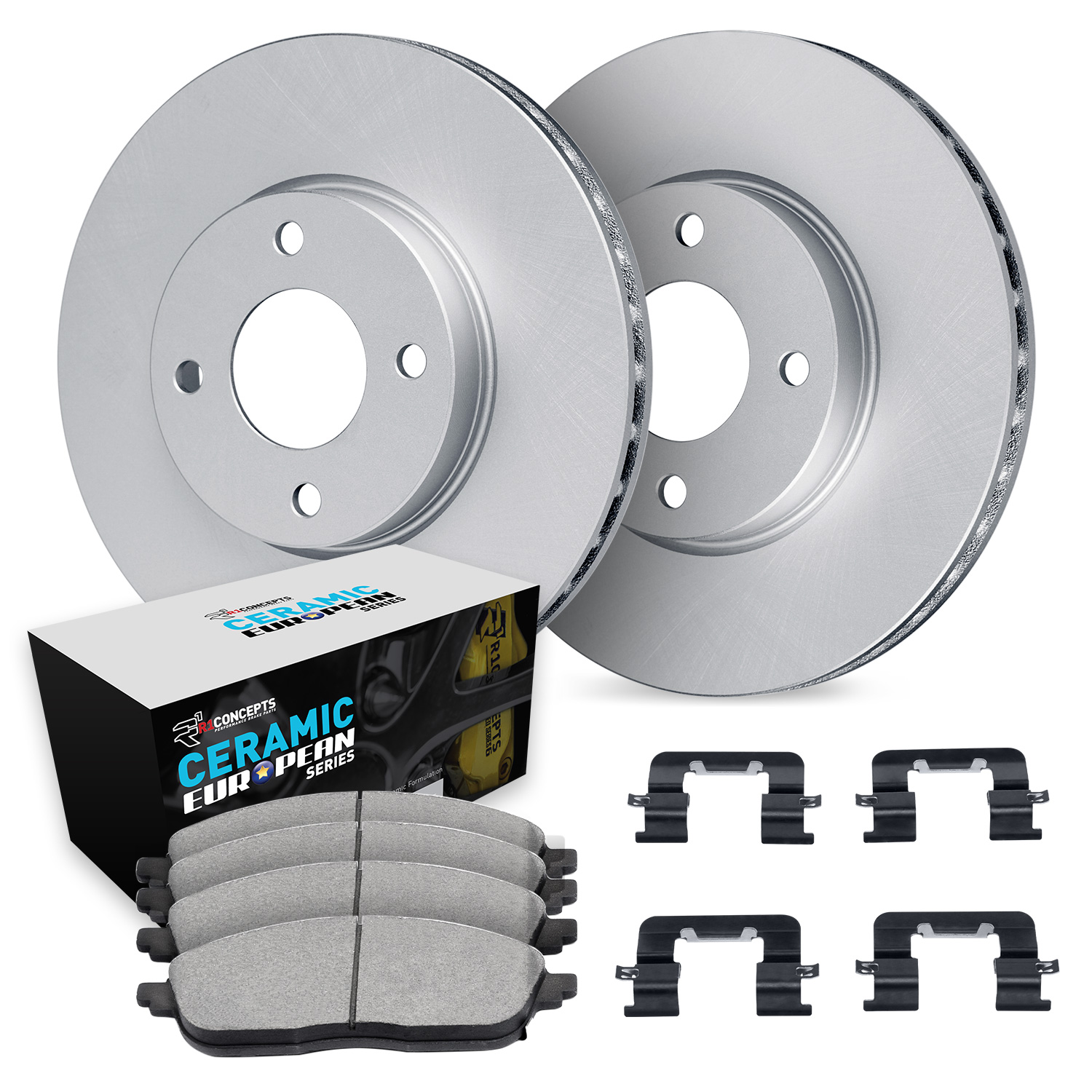2014 Fiat 500 Sport Geospec Rotors with Ceramic European