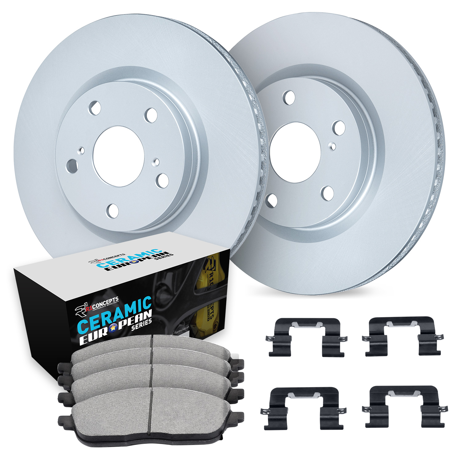 2003 Jaguar S-Type R Geospec Rotors with Ceramic European