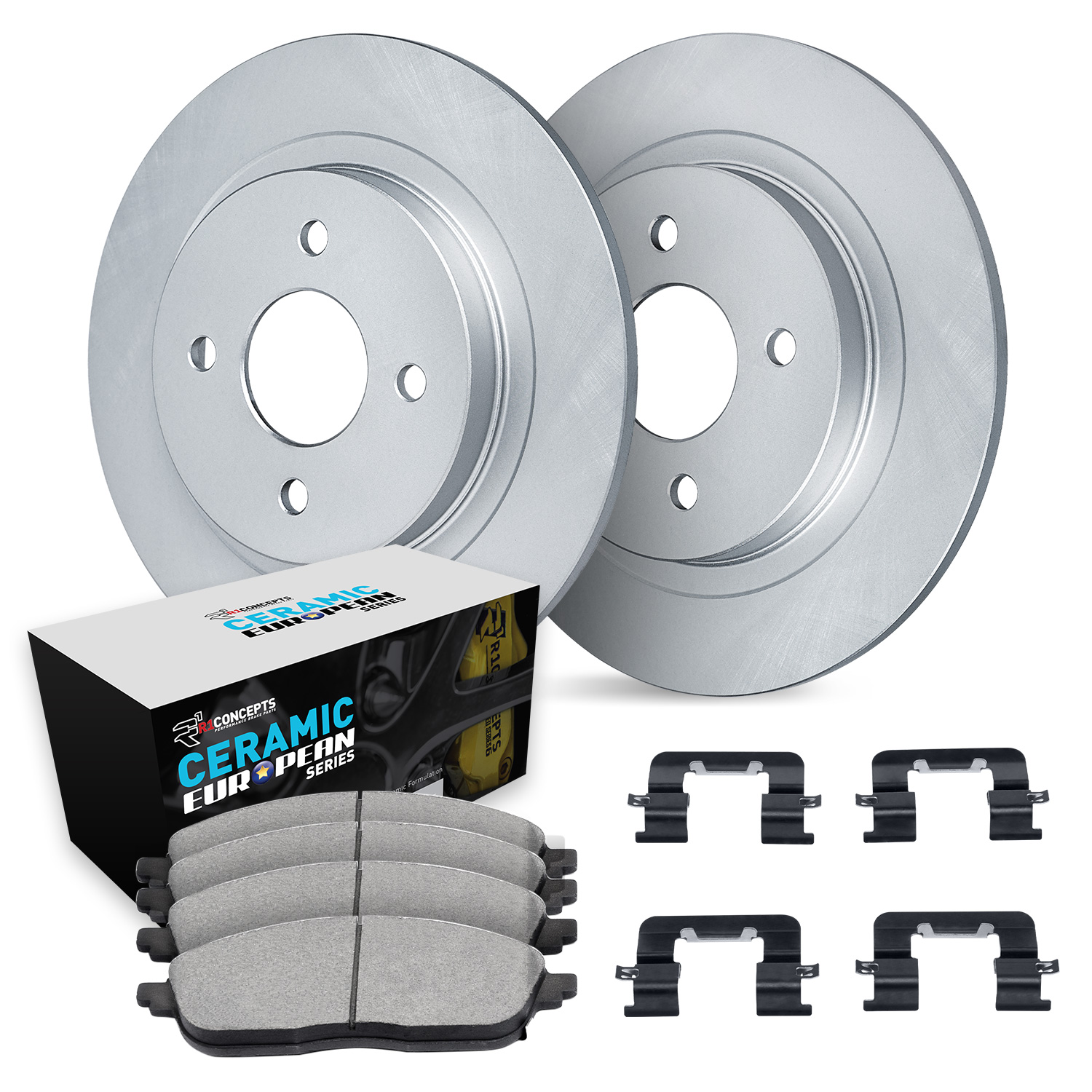 2012 Mini Cooper S Geospec Rotors with Ceramic European