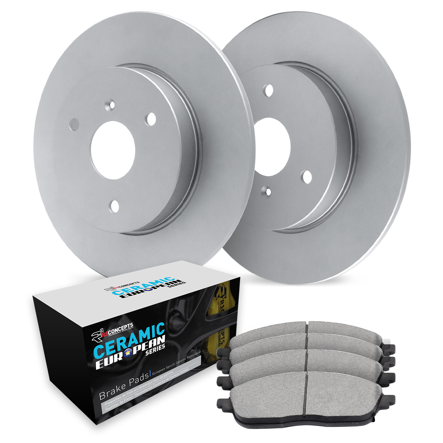 2012 Smart Fortwo Passion Geospec Rotors with Ceramic European