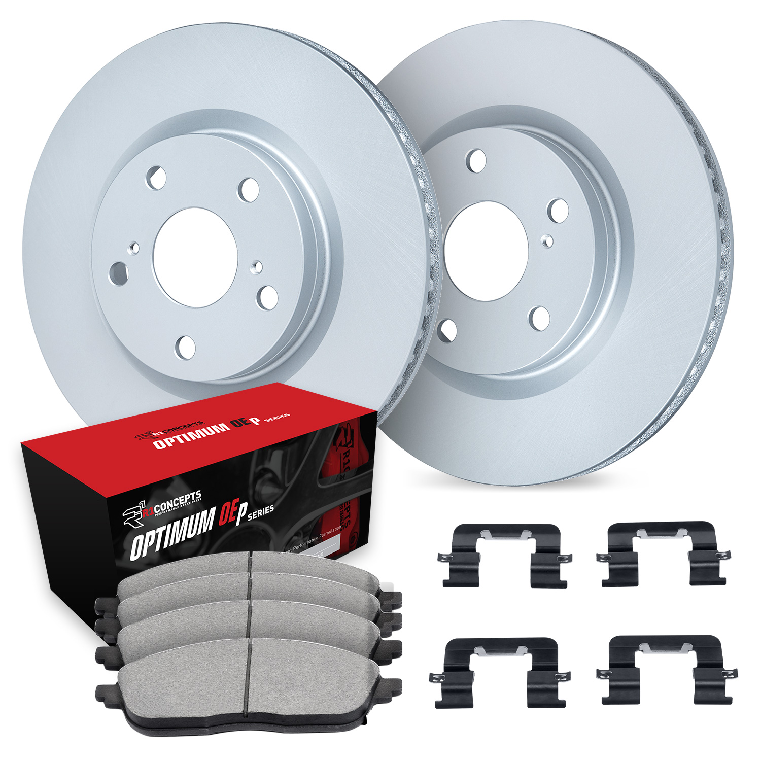 2015 Toyota Prius Plug-In Base Geospec Rotors with OPTIMUM OEp