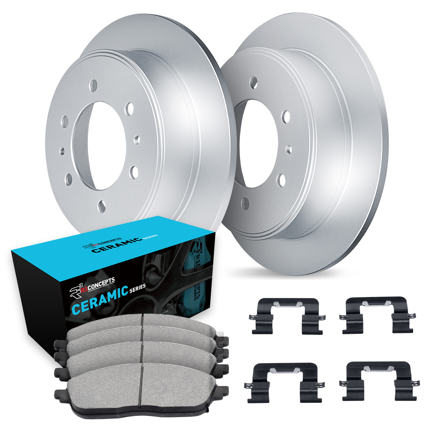 2008 Hyundai Entourage GL Geospec Rotors with Ceramic Series
