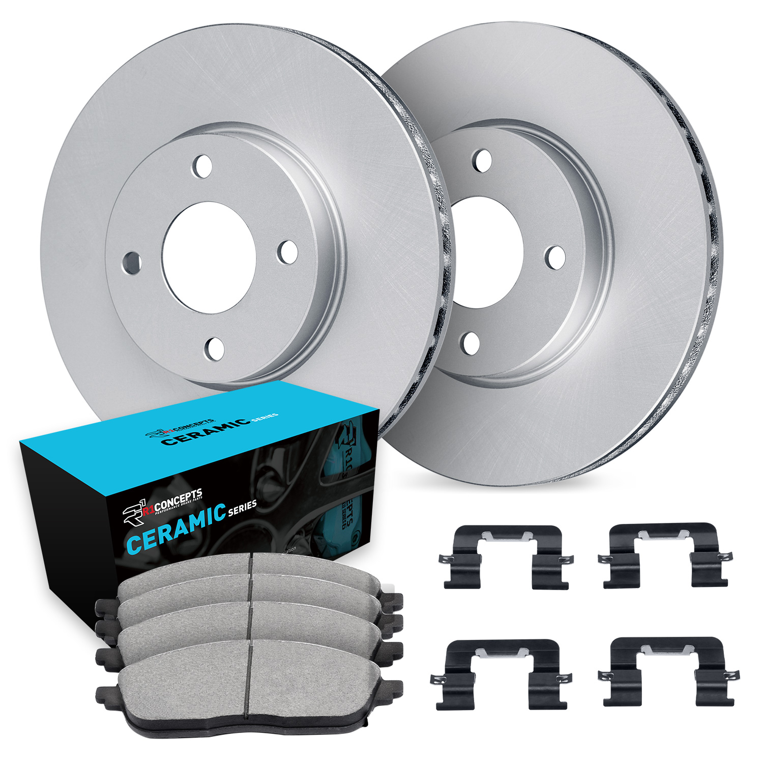 2004 Scion xB Base Geospec Rotors with Ceramic Series