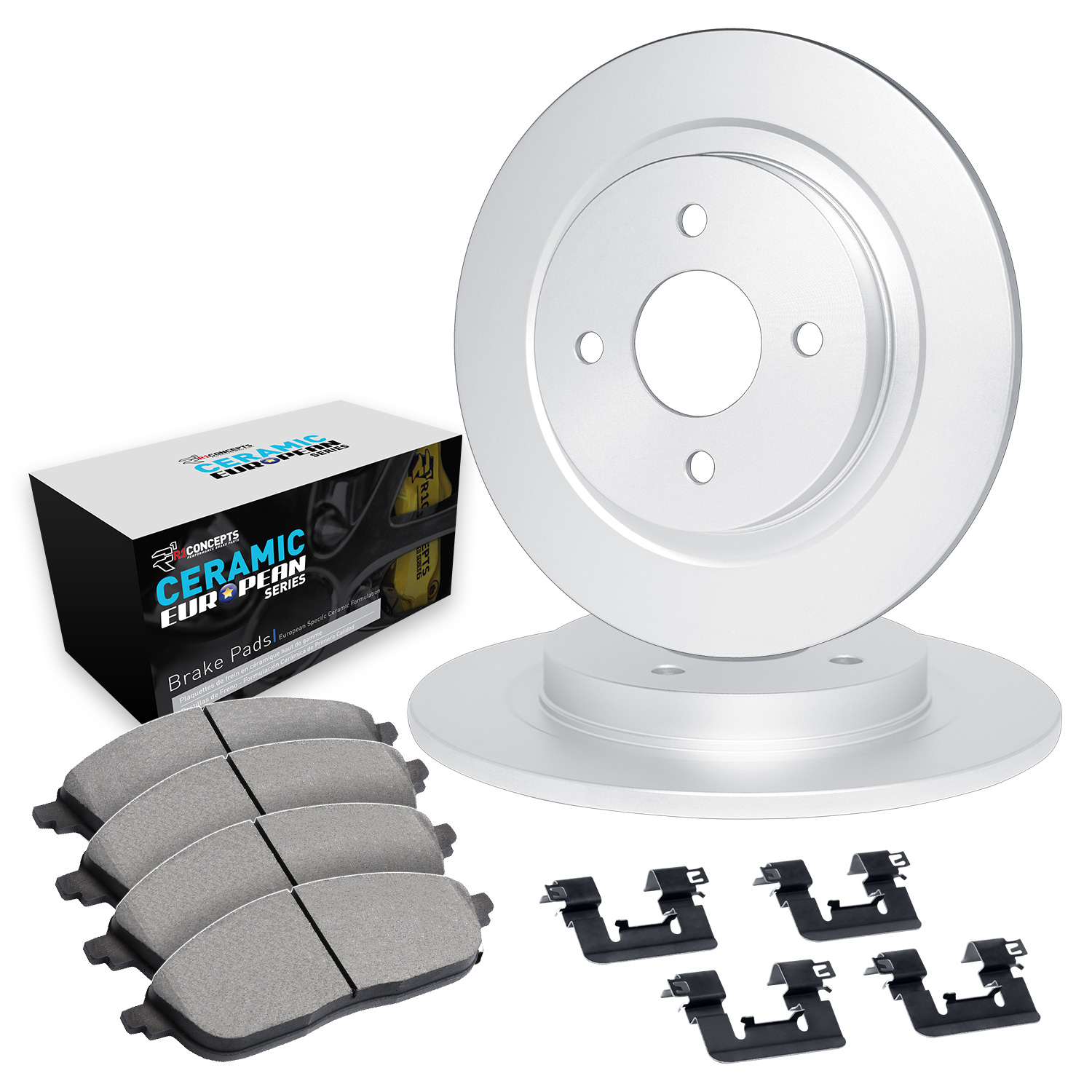 1969 Volkswagen Fastback Base eLINE Rotors with Ceramic European
