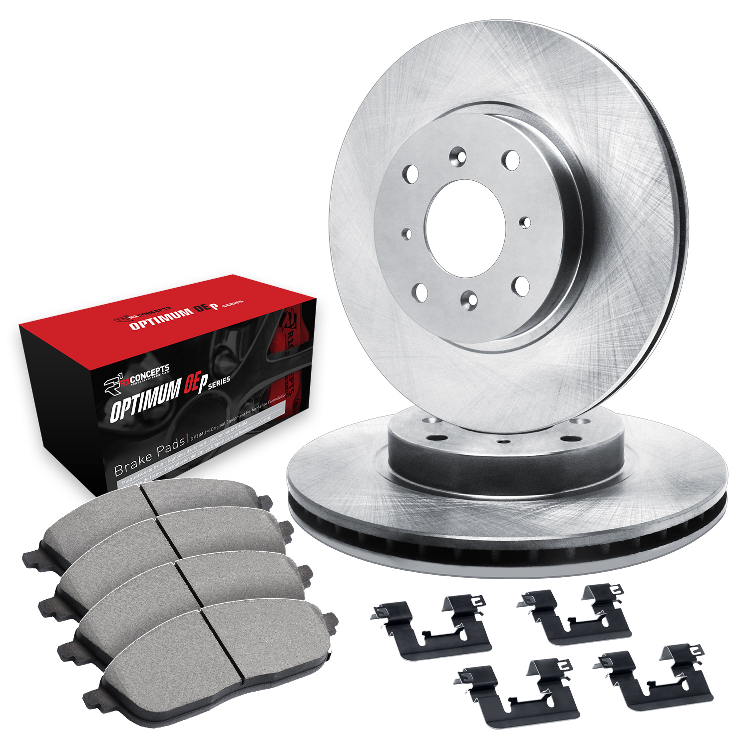 2002 Kia Spectra LS eLINE Rotors with OPTIMUM OEp