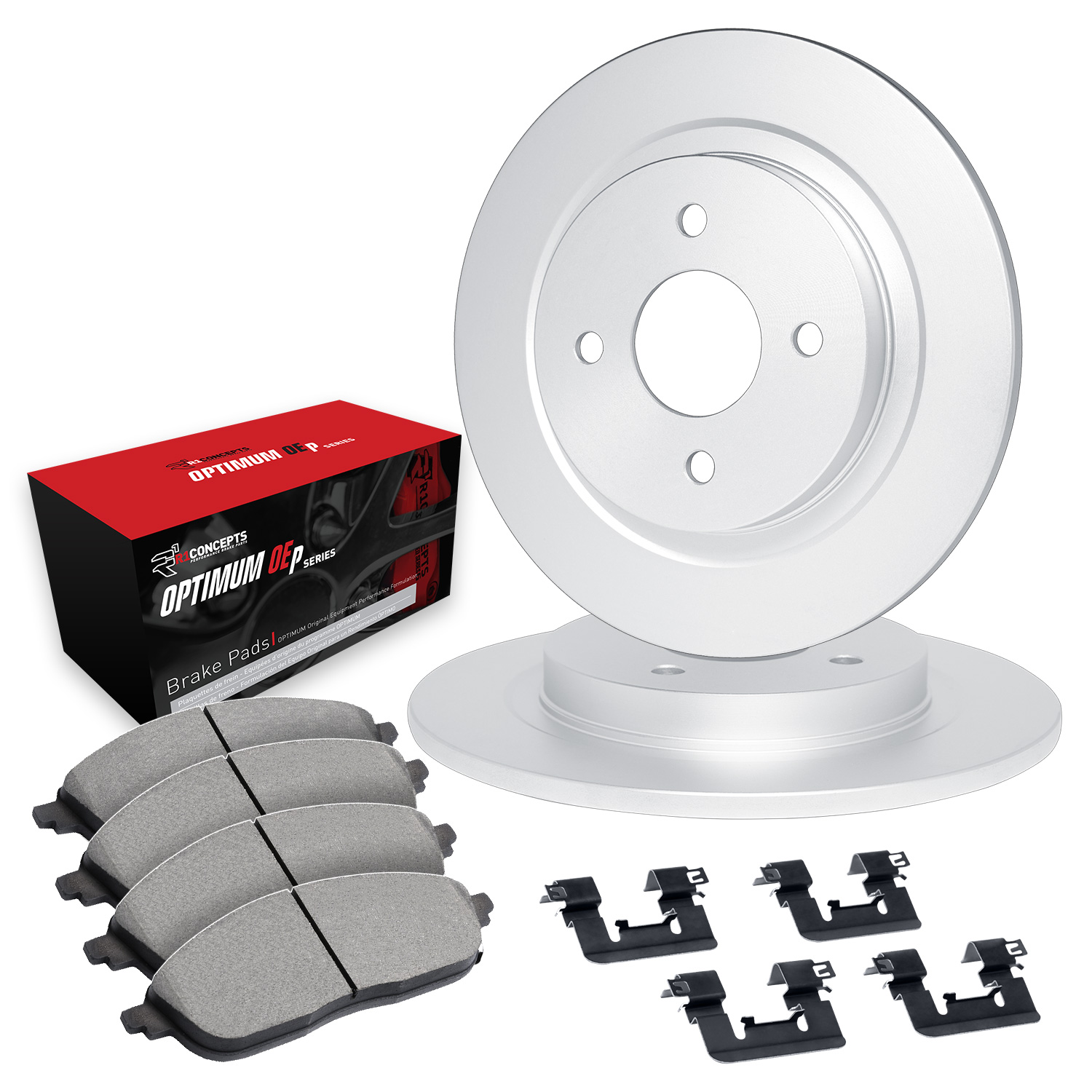 2007 Kia Spectra LX eLINE Rotors with OPTIMUM OEp