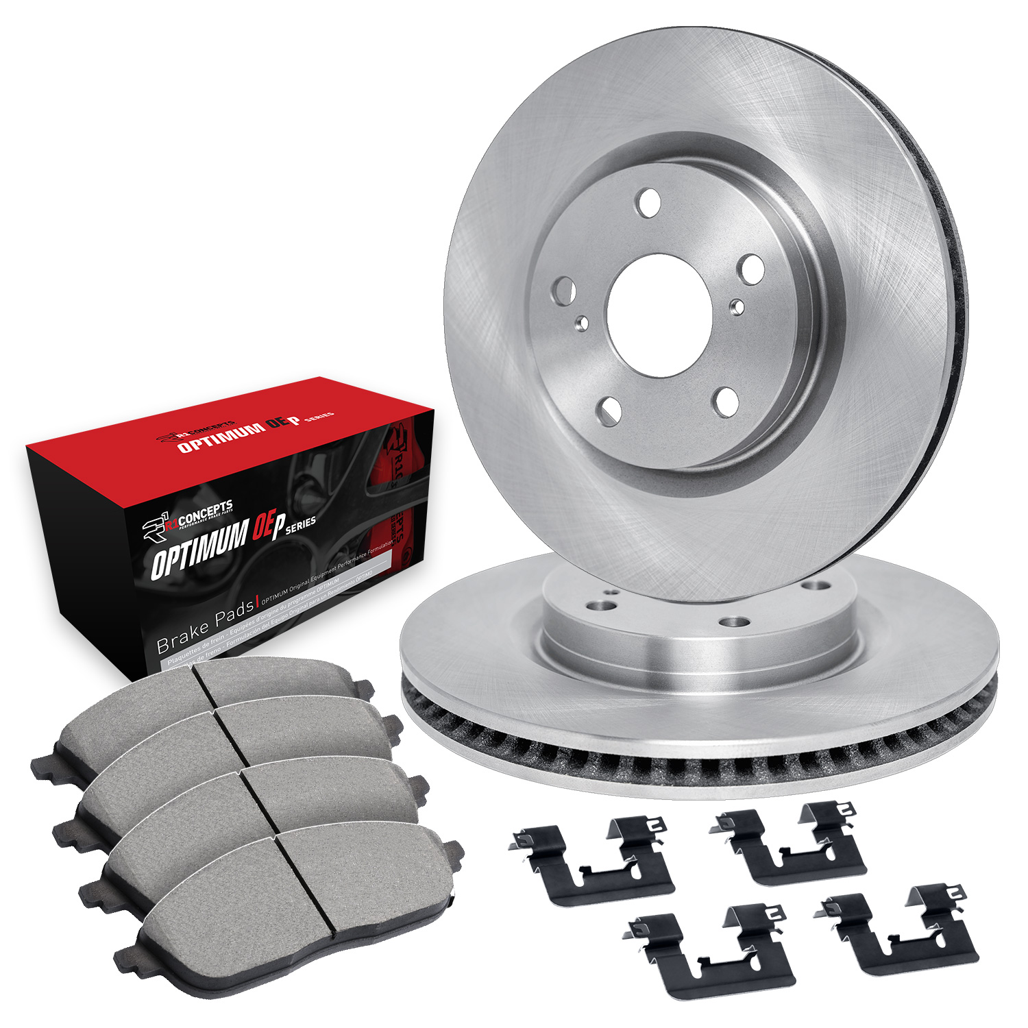 2016 Chevrolet Impala Limited LS eLINE Rotors with OPTIMUM OEp