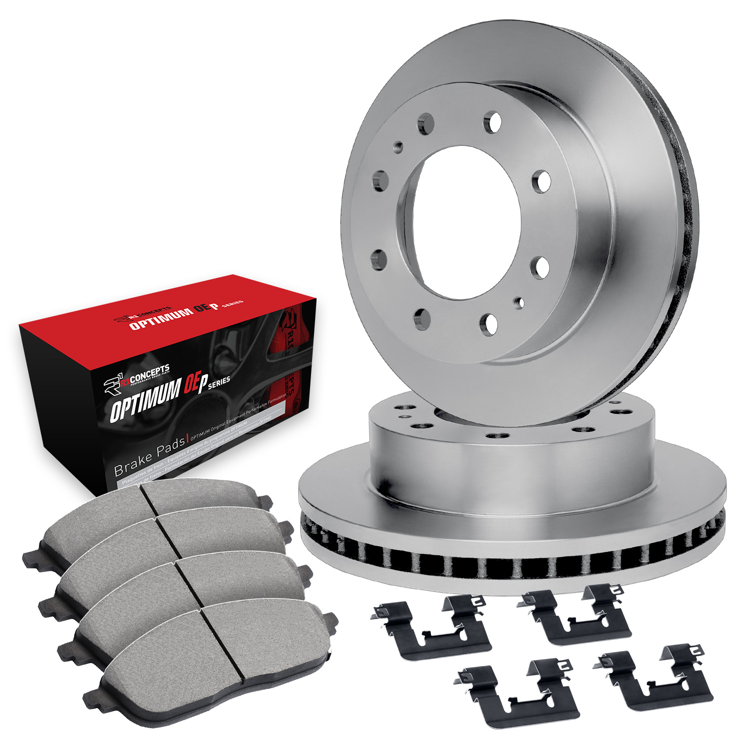 1987 GMC R2500 Base eLINE Rotors with OPTIMUM OEp