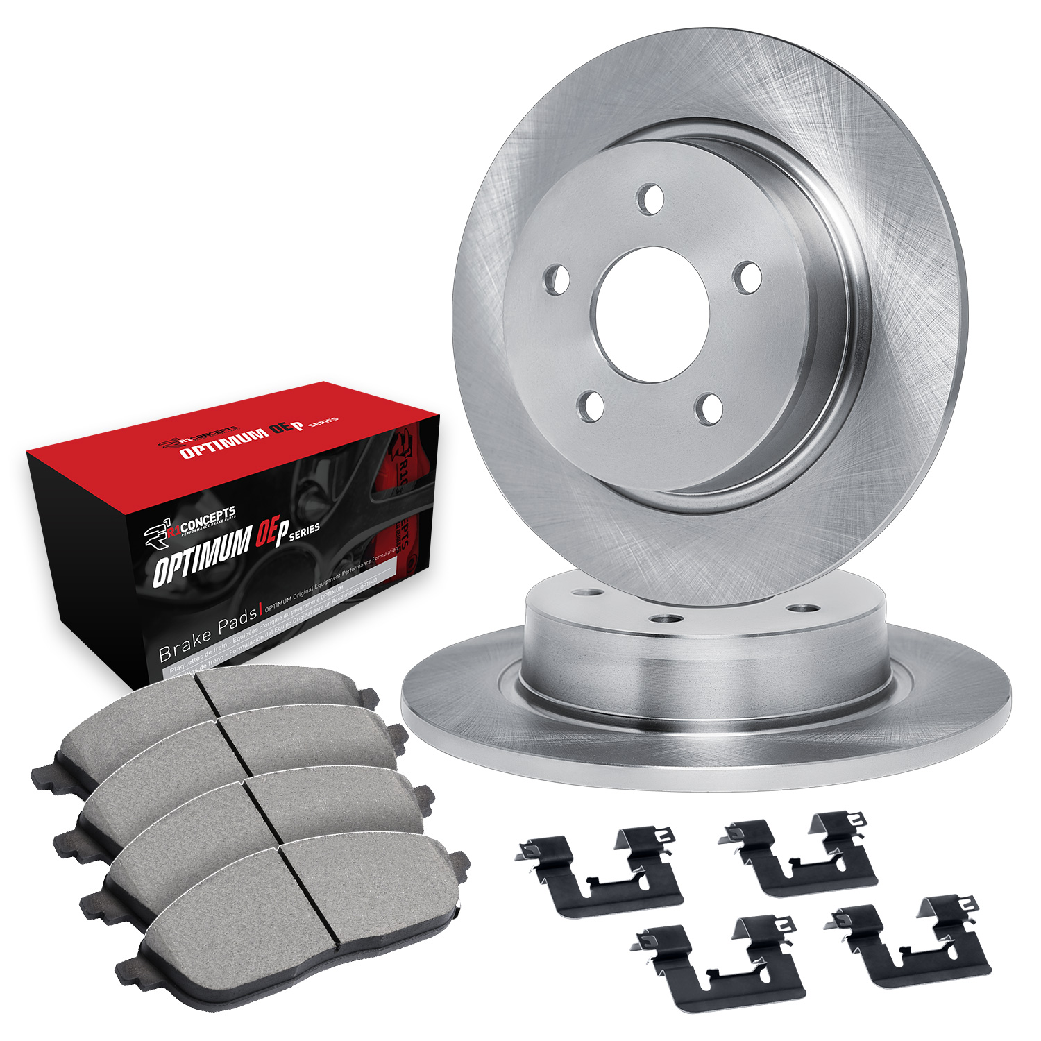 2009 Saab 9-5 2.3t eLINE Rotors with OPTIMUM OEp