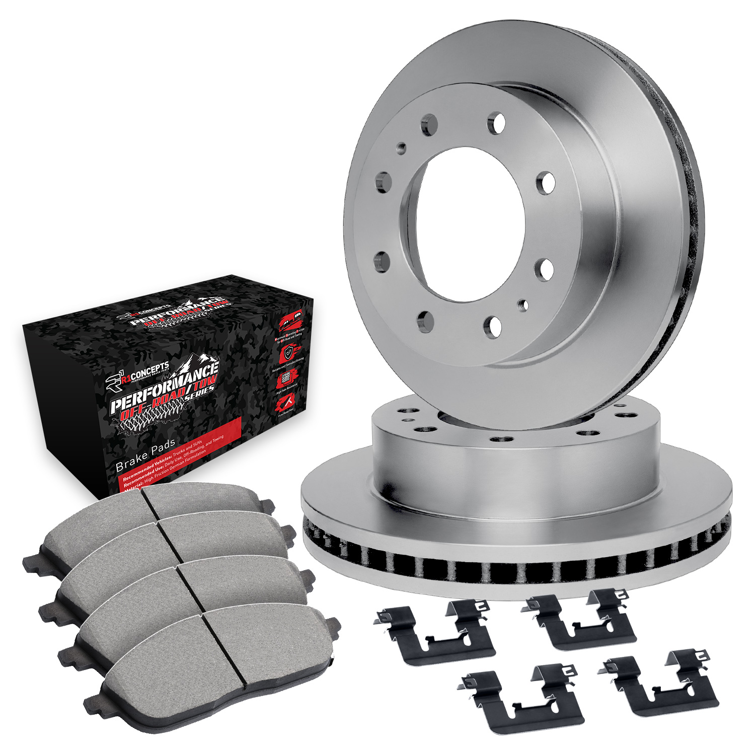 2016 Ram 3500 Tradesman eLINE Rotors with Performance Off-Road/Tow