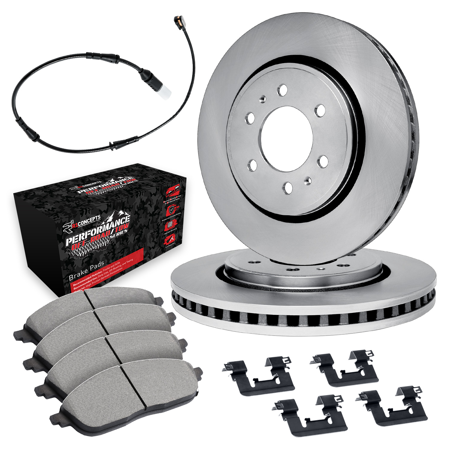 2021 GMC Yukon SLE eLINE Rotors with Performance Off-Road/Tow