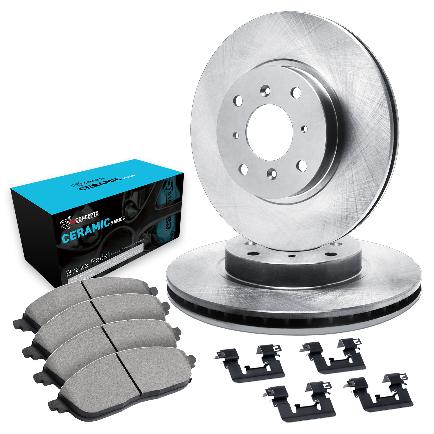 2004 Kia Optima EX eLINE Rotors with Ceramic Series