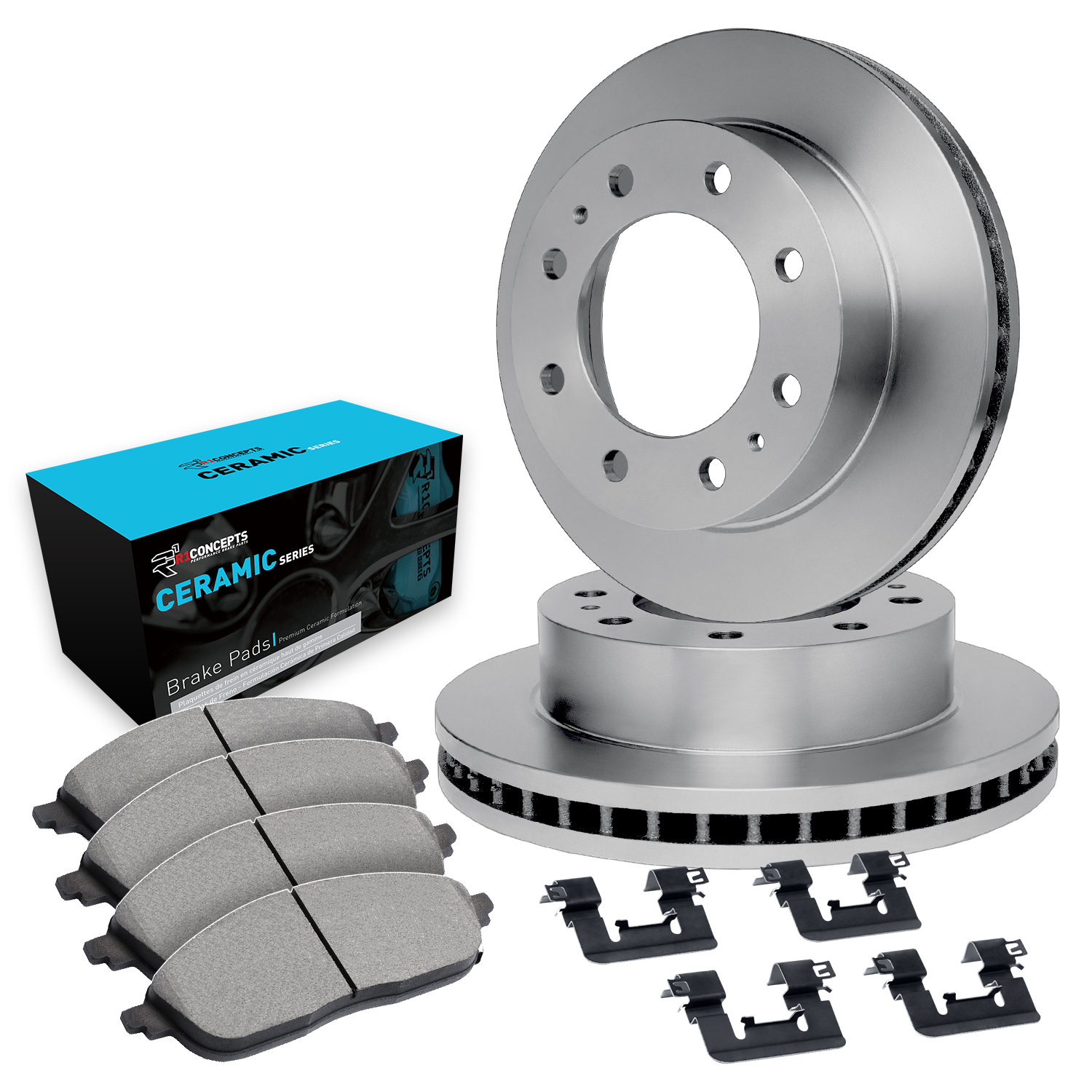 2012 GMC Sierra 2500 HD SLE eLINE Rotors with Ceramic Series