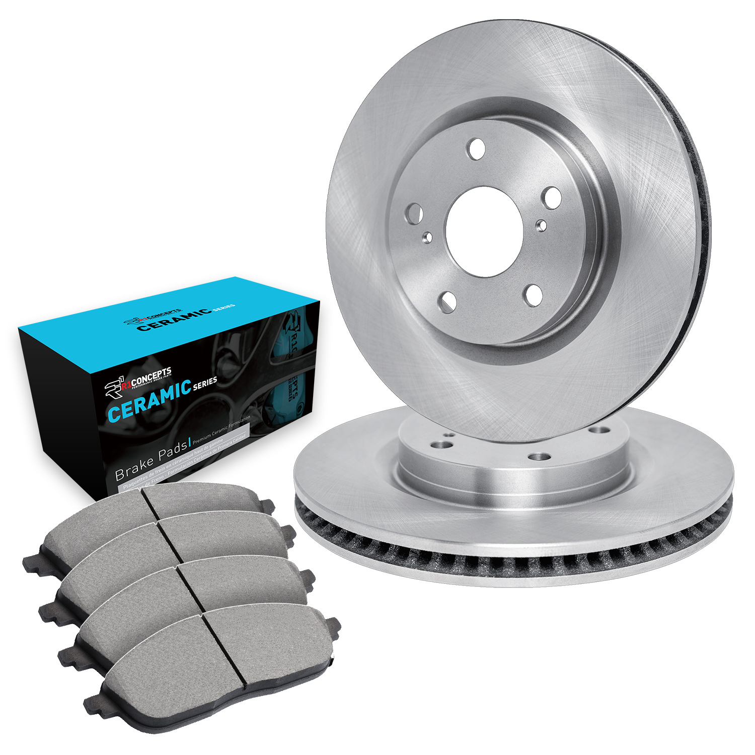 1981 Porsche 924 Turbo eLINE Rotors with Ceramic Series