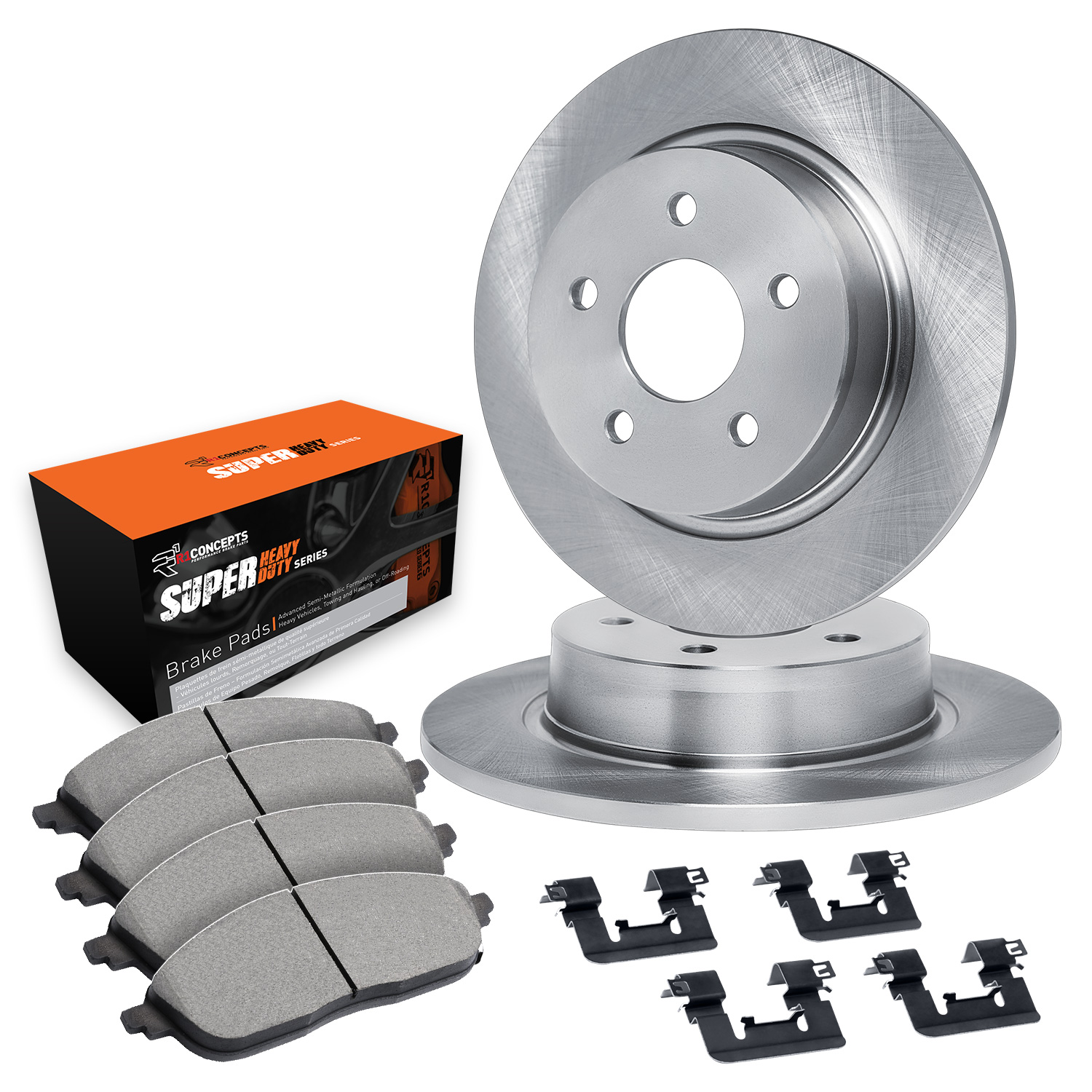 2009 Ford Explorer Sport Trac Base eLINE Rotors with Super Heavy Duty