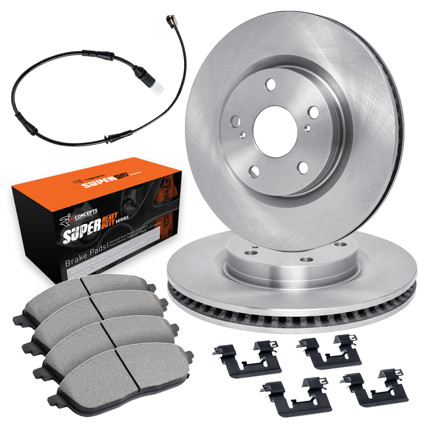 2015 Mercedes-Benz ML350 Base eLINE Rotors with Super Heavy Duty