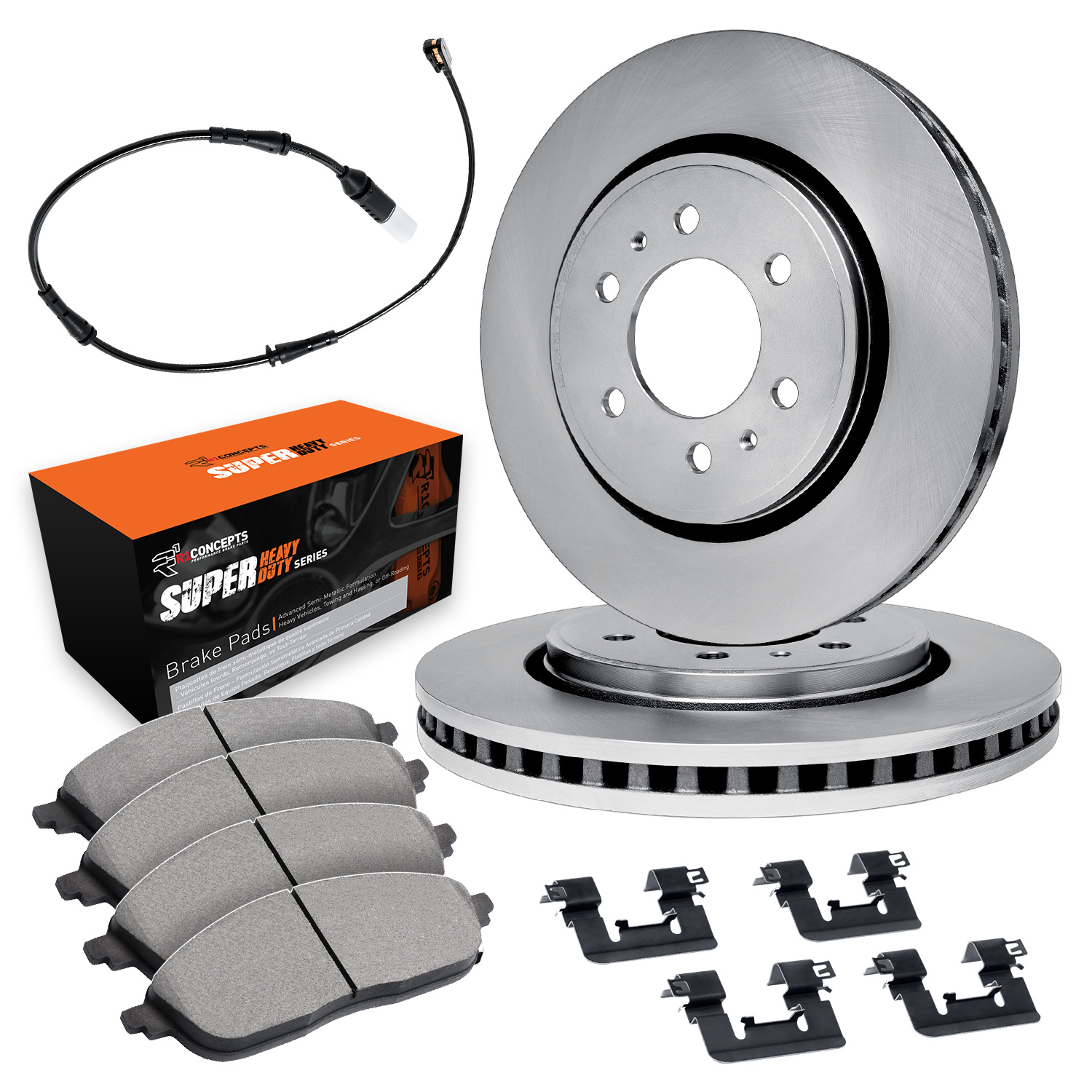 2017 Freightliner Sprinter 3500 Base eLINE Rotors with Super Heavy Duty
