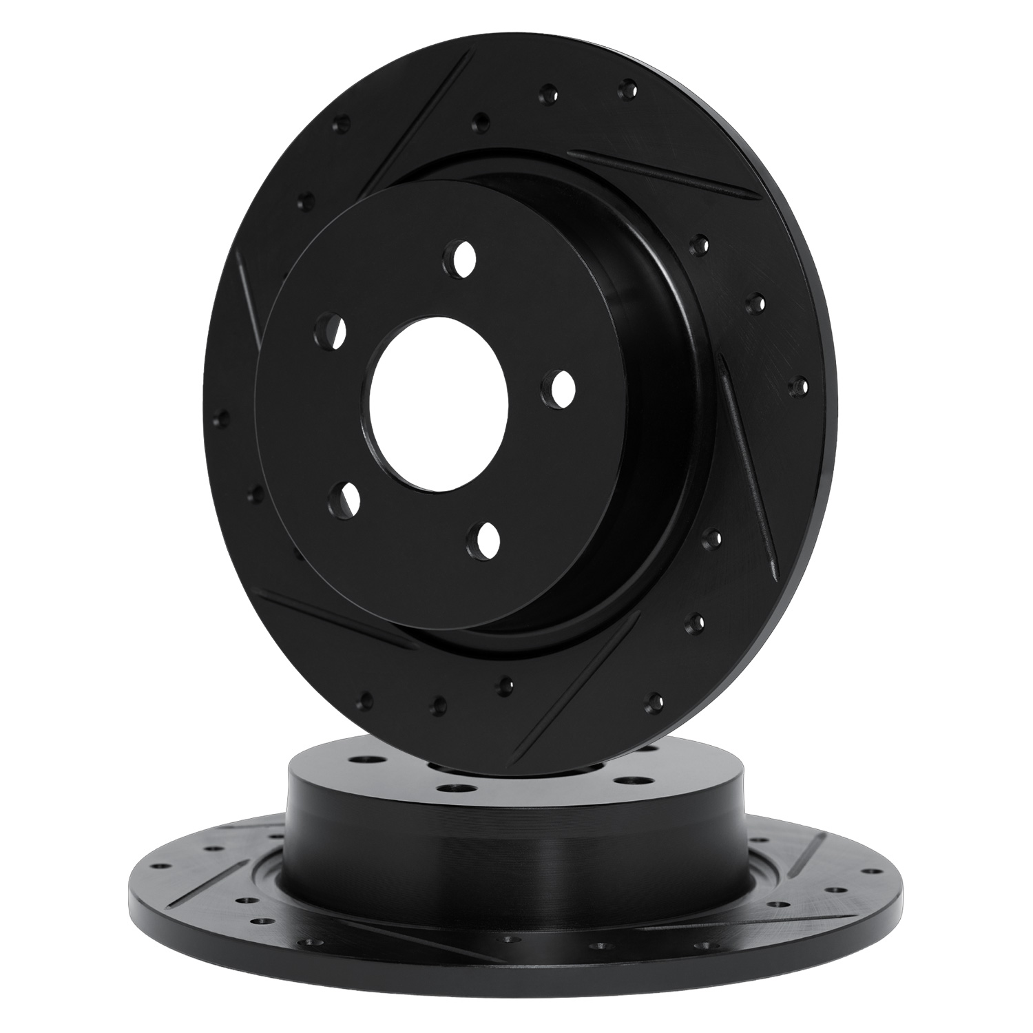 2016 Chevrolet Impala Limited Police Black Performance Drilled/Slotted Rotor Set