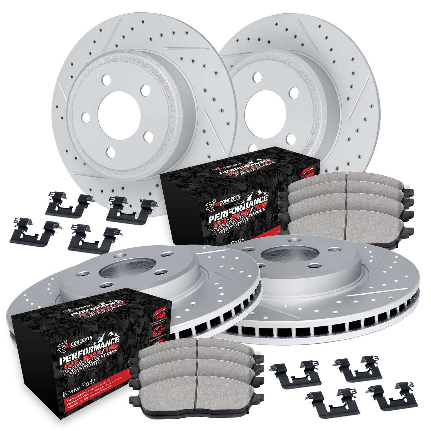 R1 eLINE Series Blank Brake Rotors