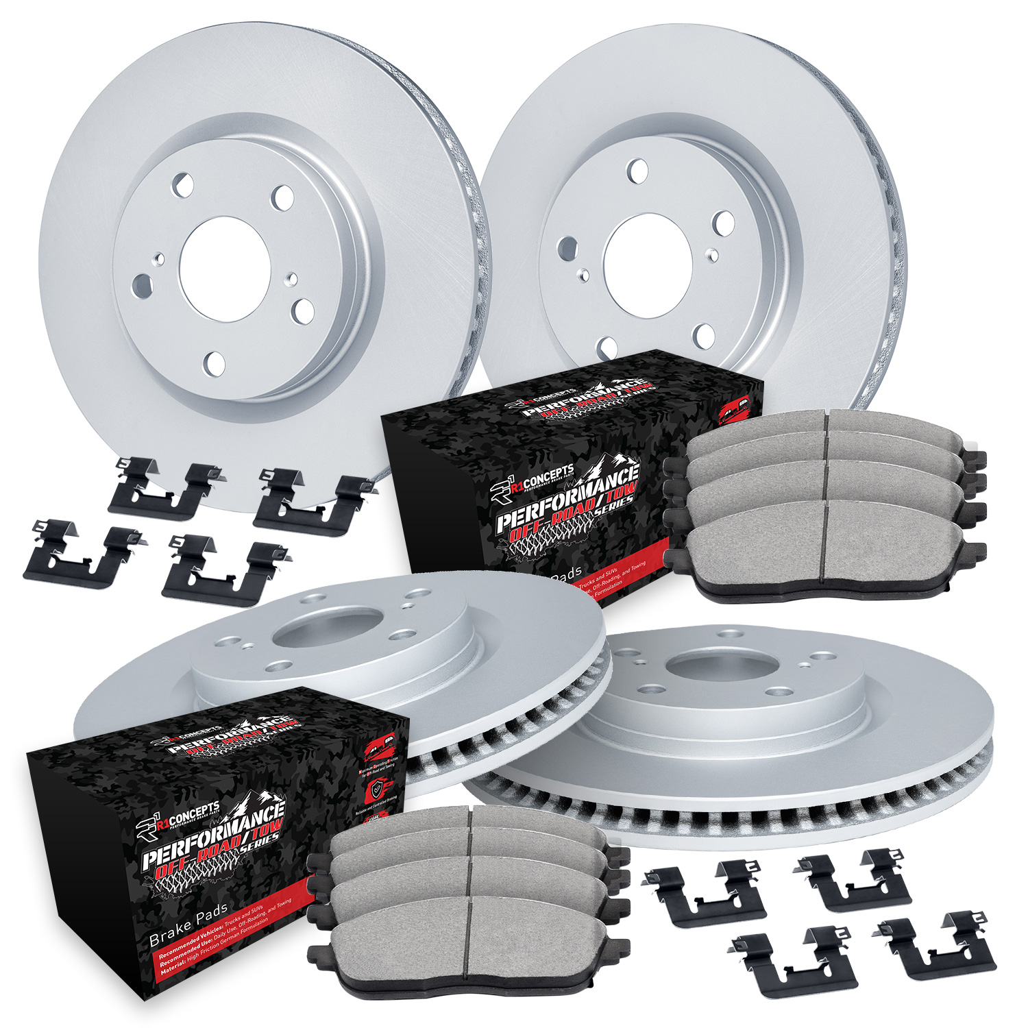 R1 eLINE Series Blank Brake Rotors
