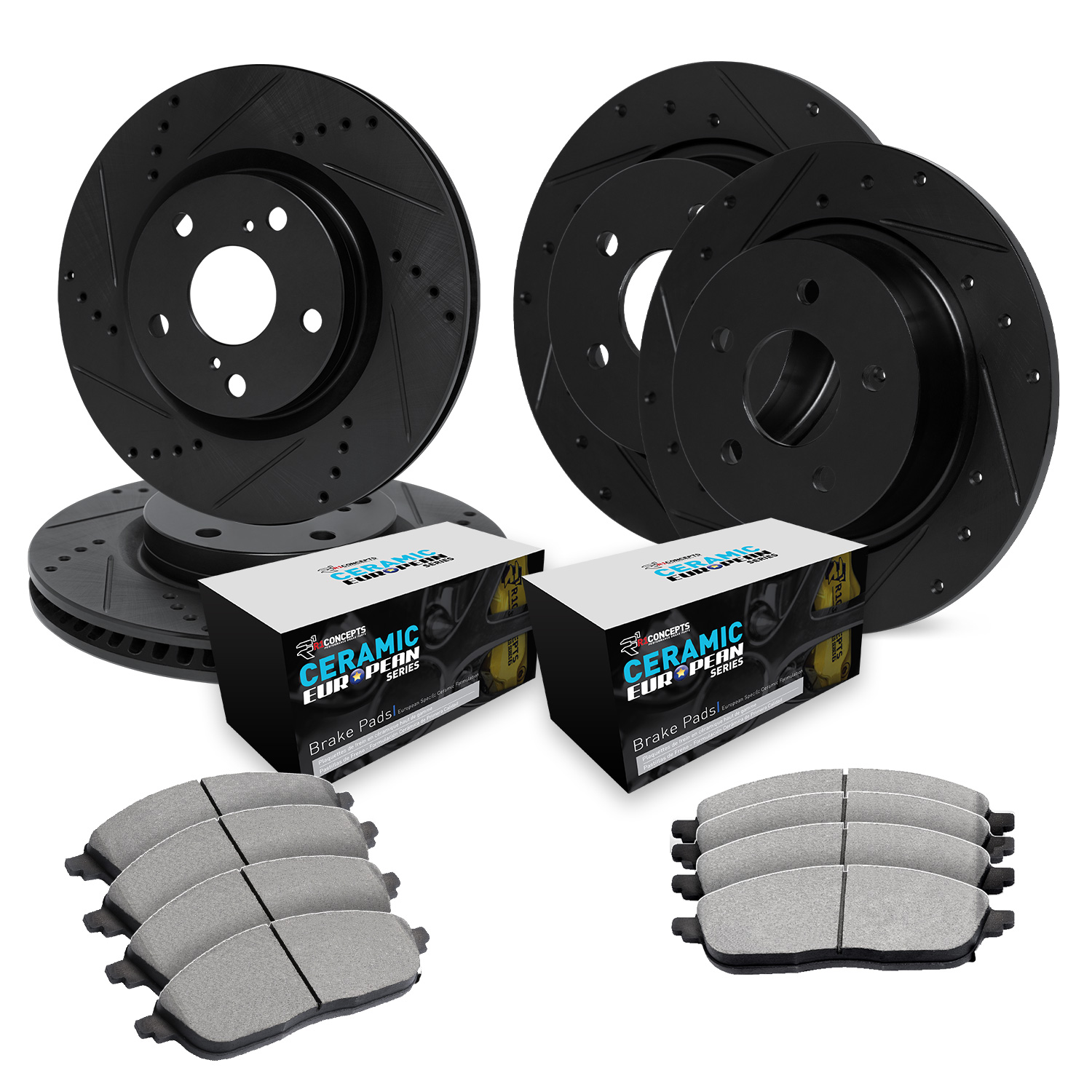 R1 eLINE Series Blank Brake Rotors