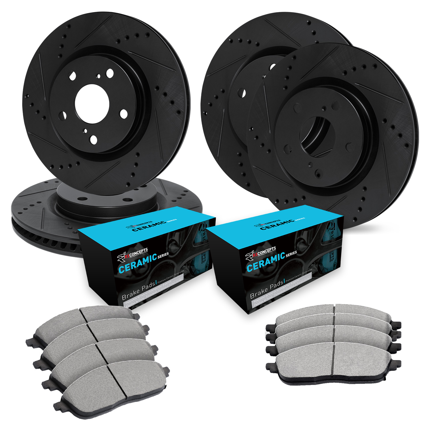R1 eLINE Series Blank Brake Rotors