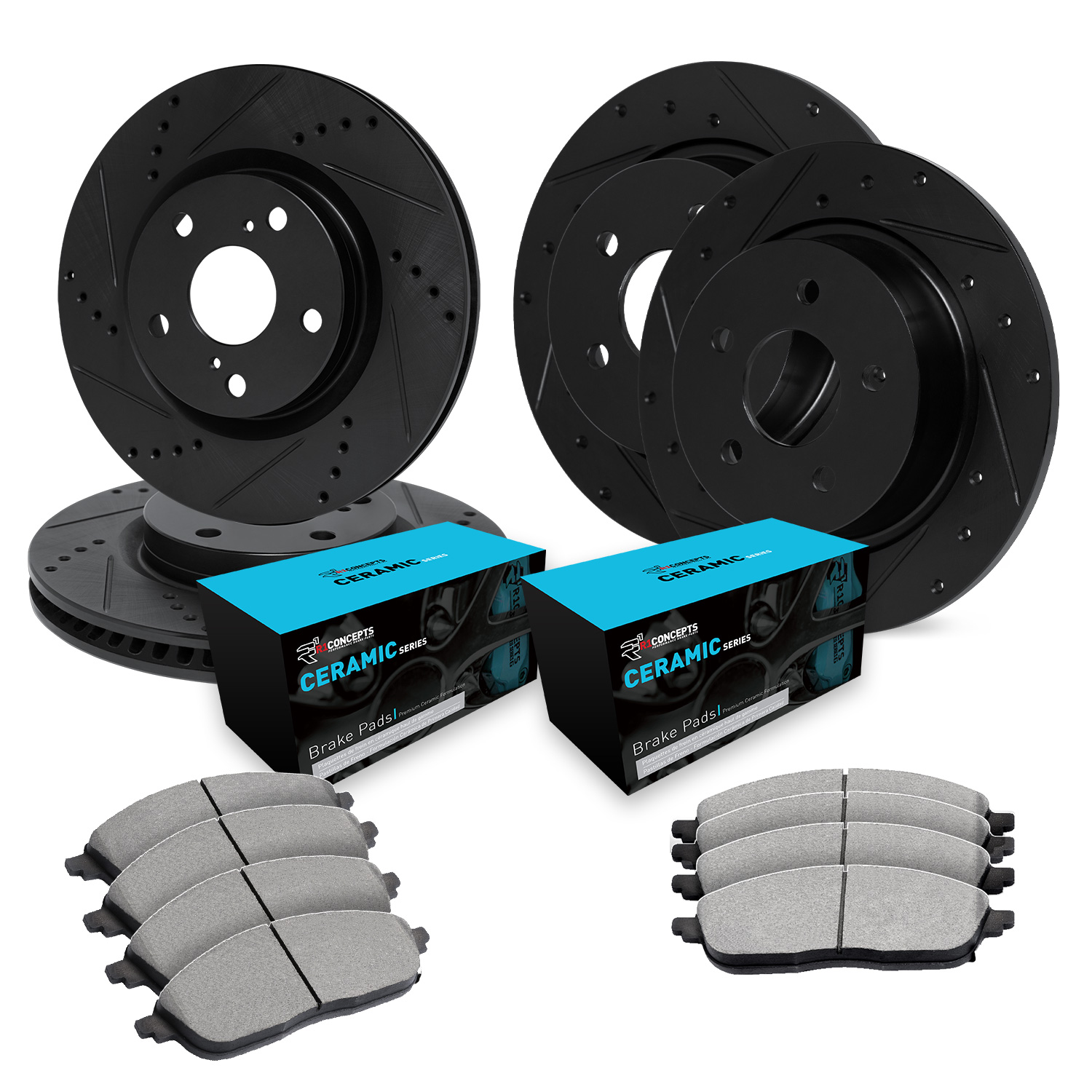 R1 eLINE Series Blank Brake Rotors