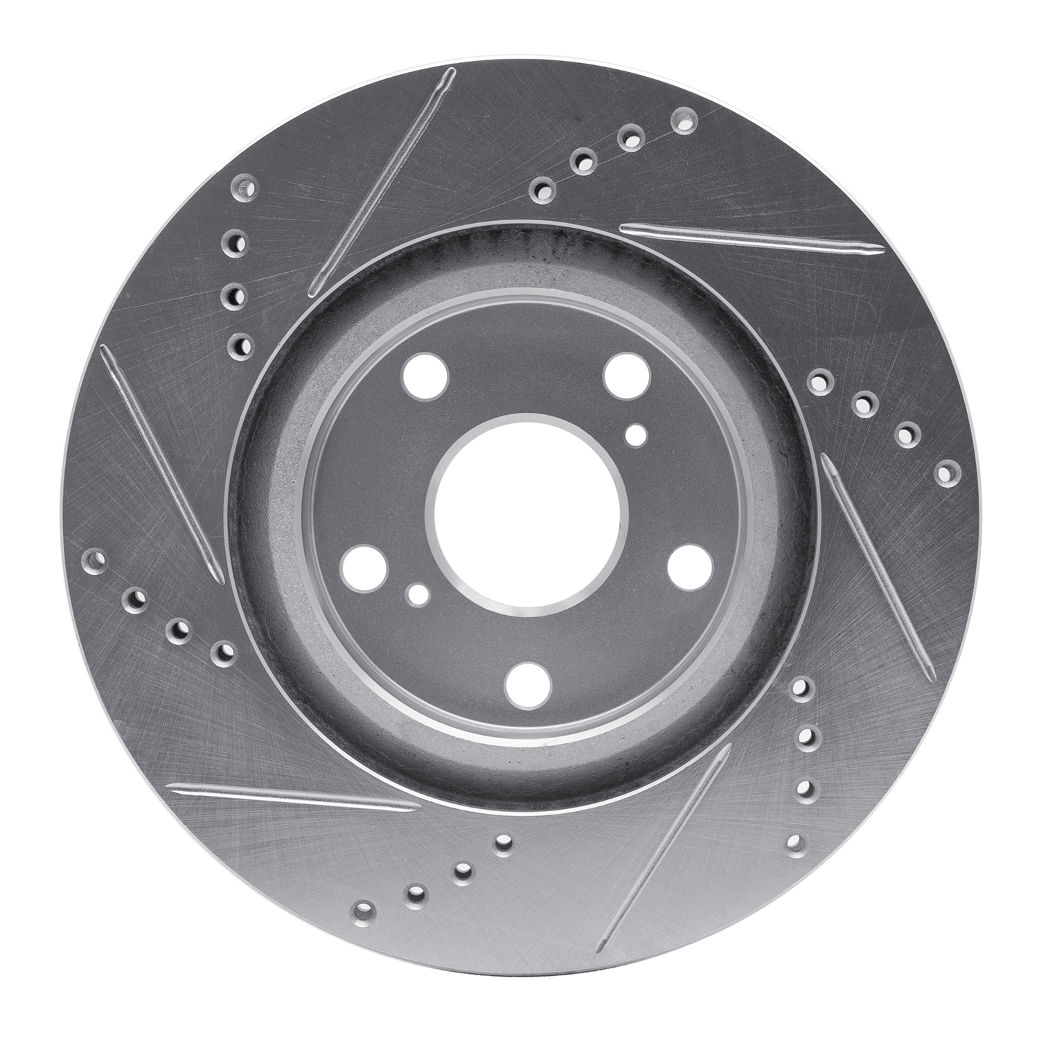 1980 Pontiac Grand LeMans Safari Silver Performance Drilled/Slotted Rotors