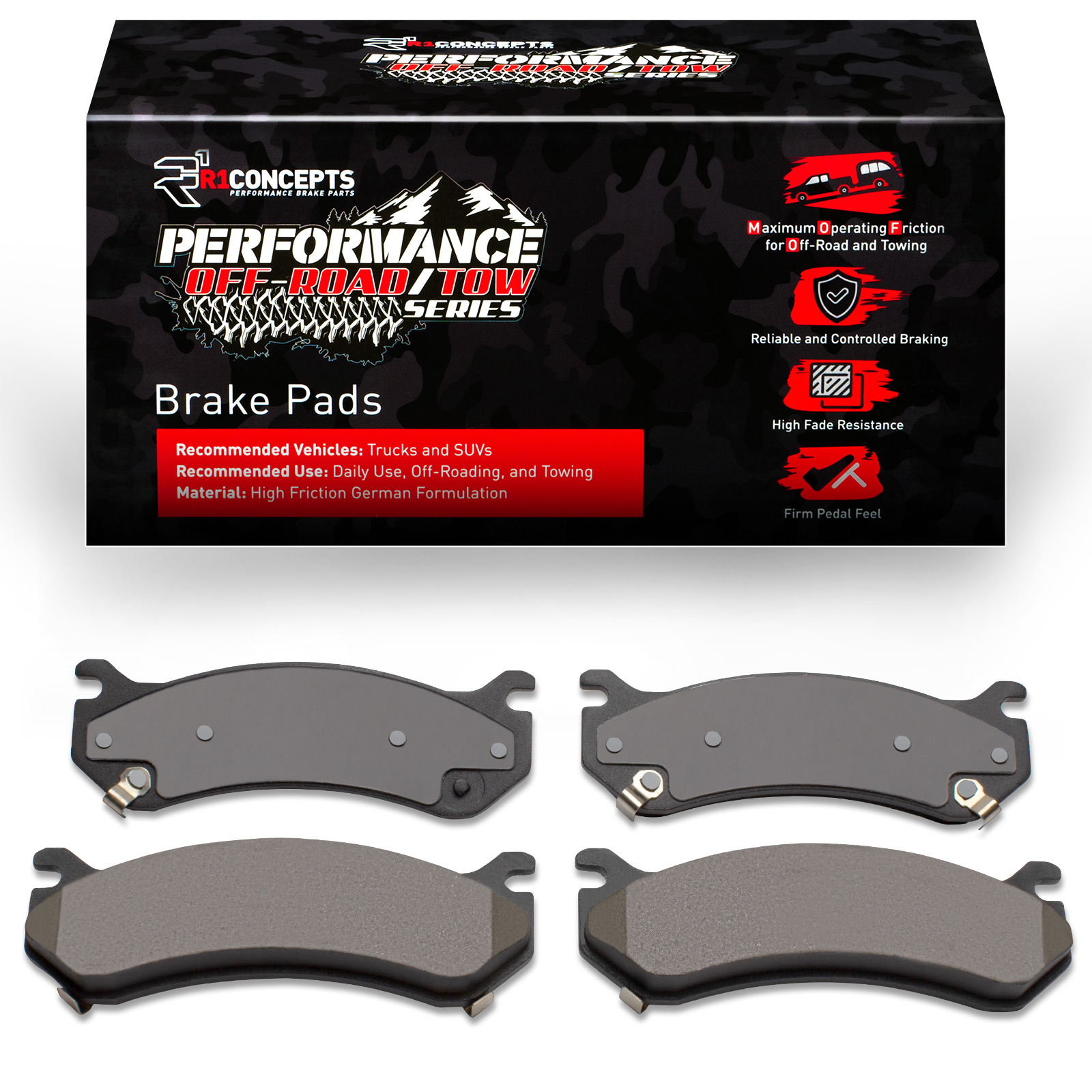 2002 Chevrolet Silverado 3500 HD Performance Off-Road/Tow Pads