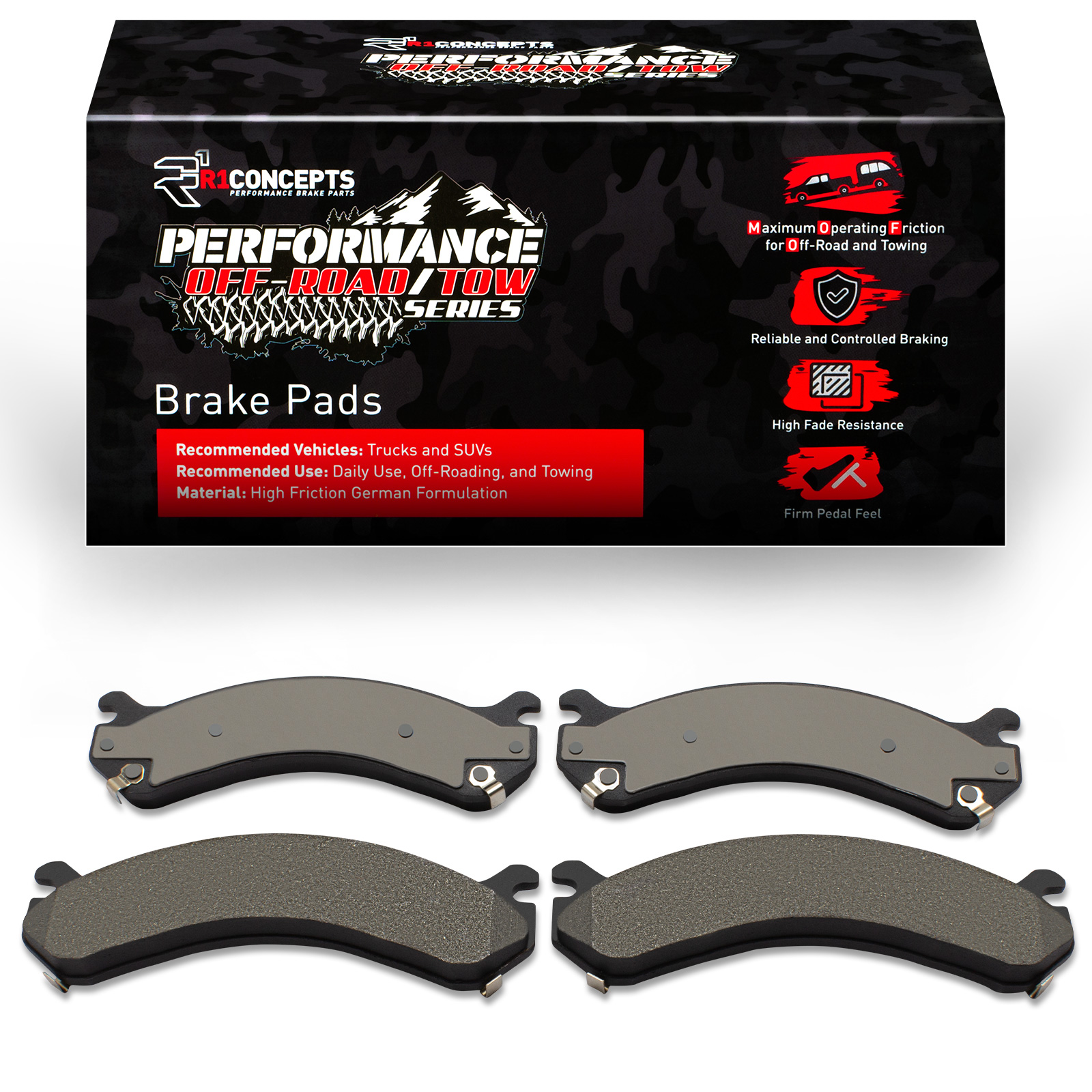 2002 Chevrolet Silverado 3500 LS Performance Off-Road/Tow Pads