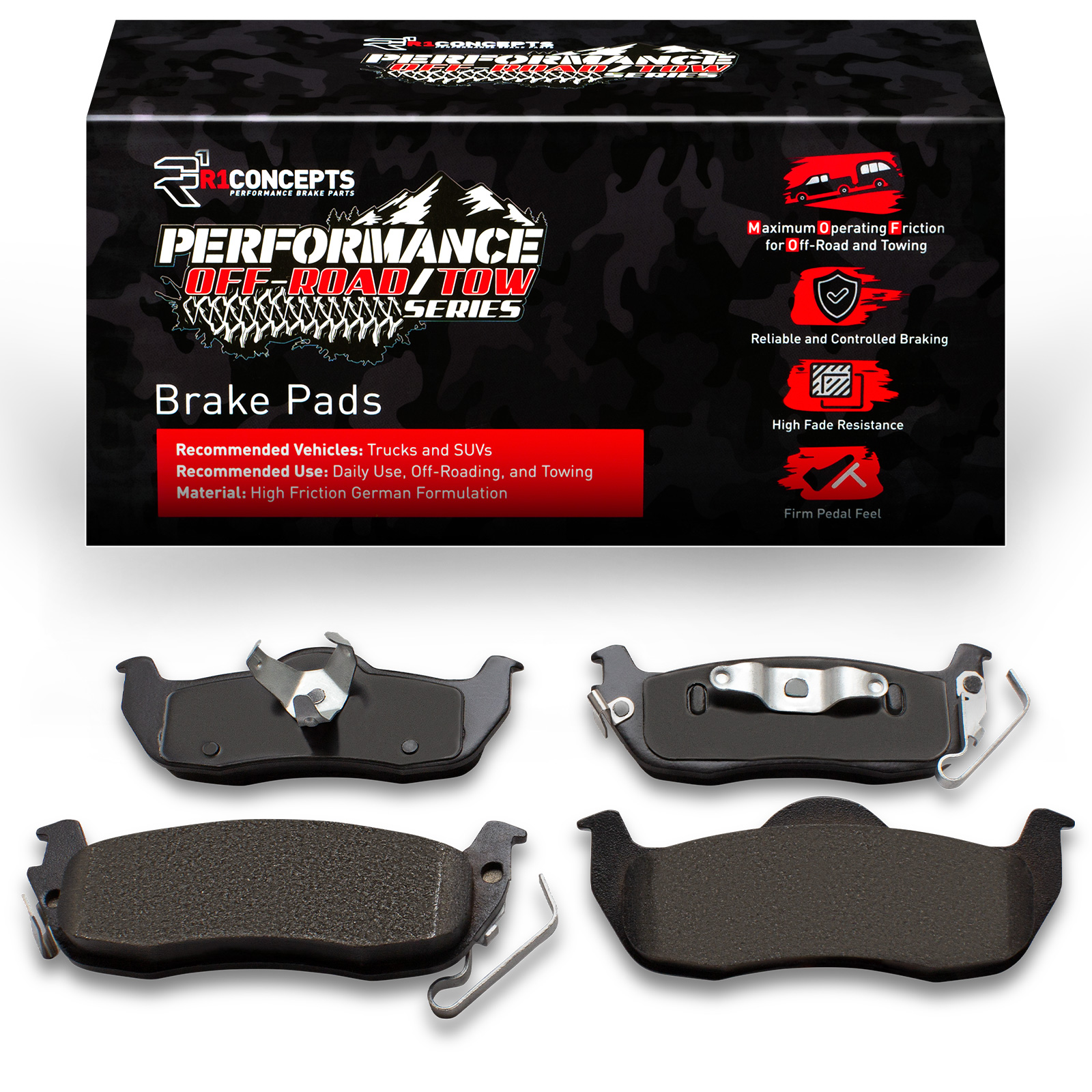 2015 Nissan TITAN S Performance Off-Road/Tow Pads