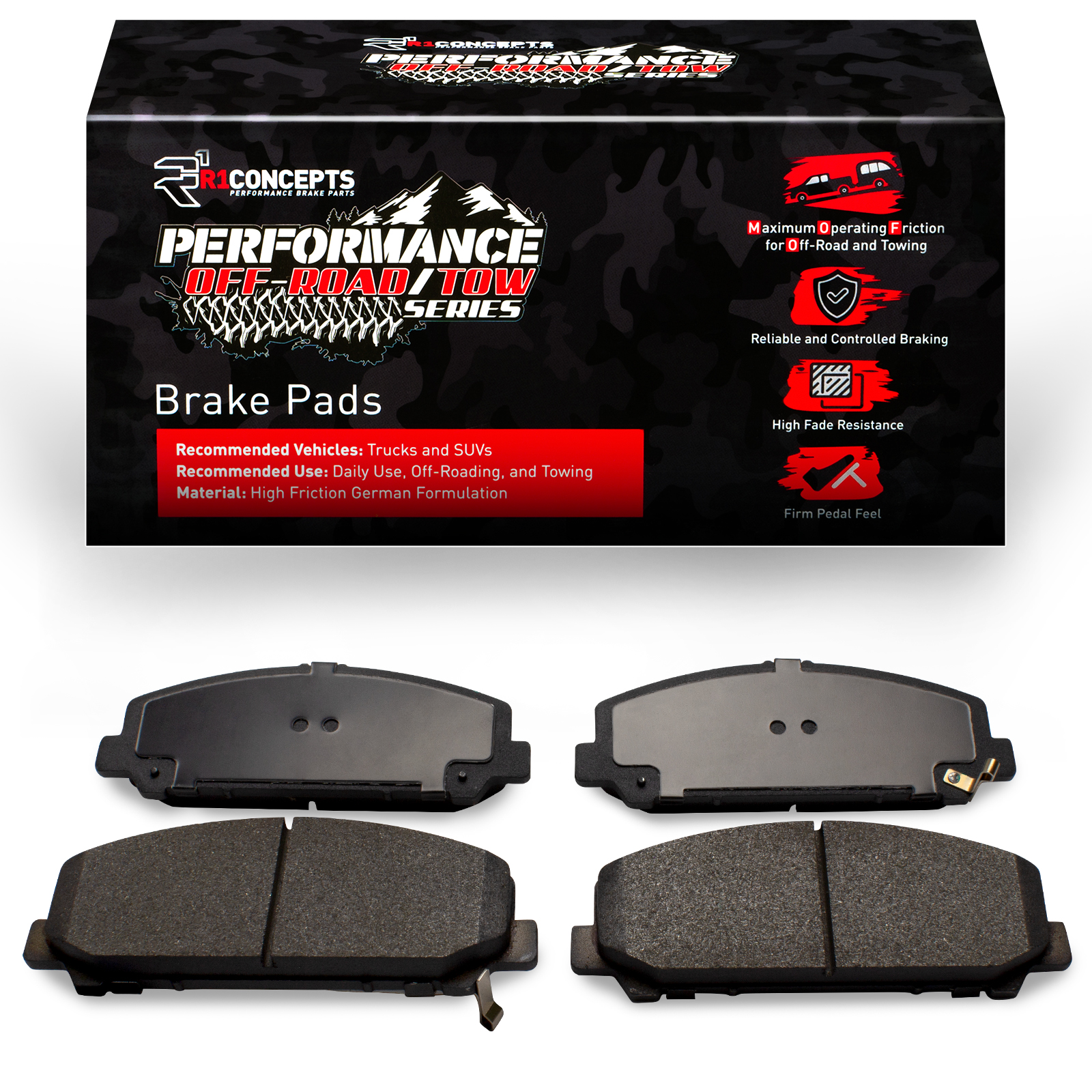 2015 Nissan TITAN SV Performance Off-Road/Tow Pads