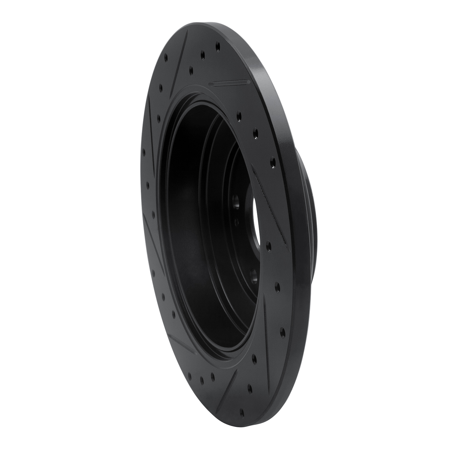 2012 Hyundai Genesis Coupe 2.0T R-Spec Black Performance Drilled/Slotted Rotors