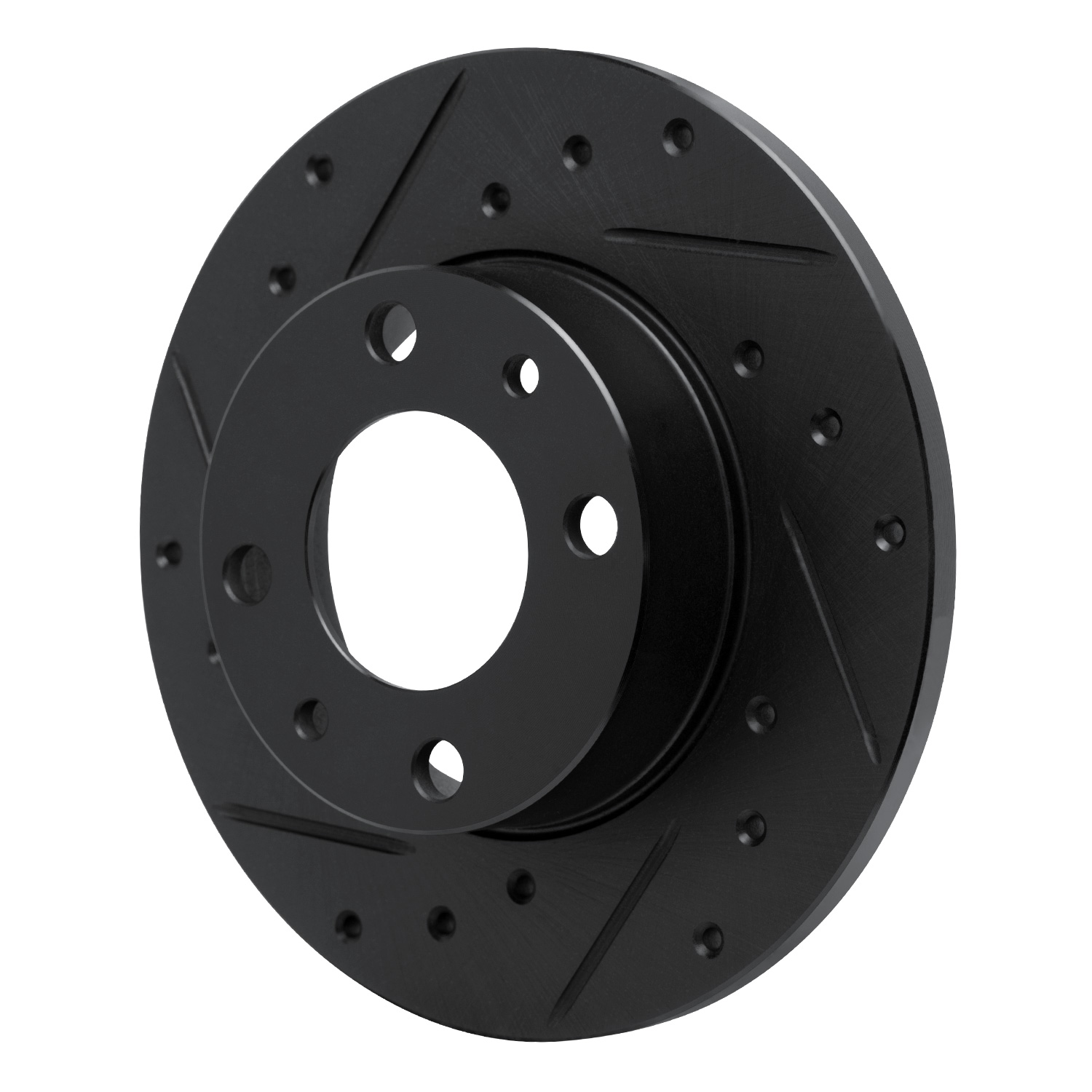 1991 Yugo GV Plus Black Performance Drilled/Slotted Rotors