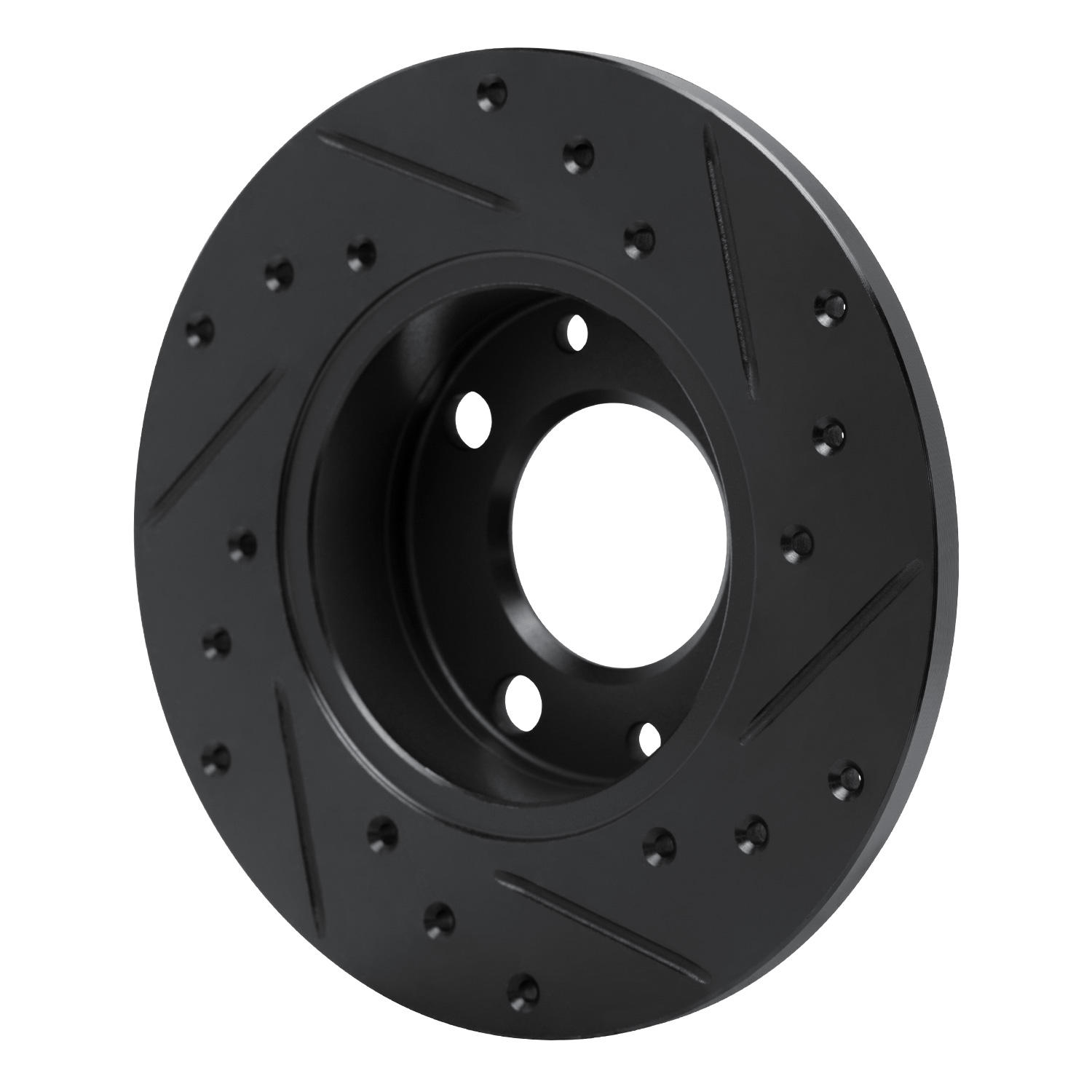 1991 Yugo GV Plus Black Performance Drilled/Slotted Rotors