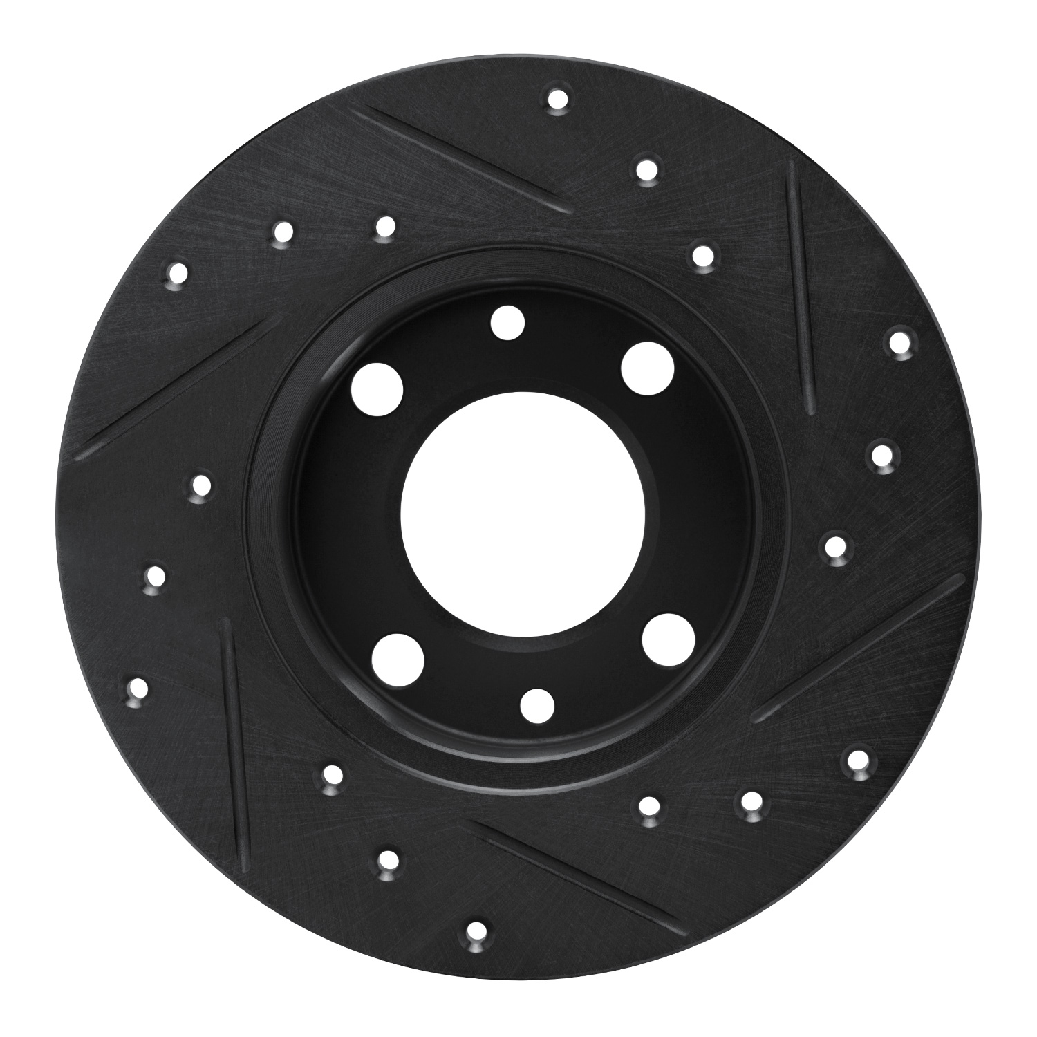 1991 Yugo GV Plus Black Performance Drilled/Slotted Rotors