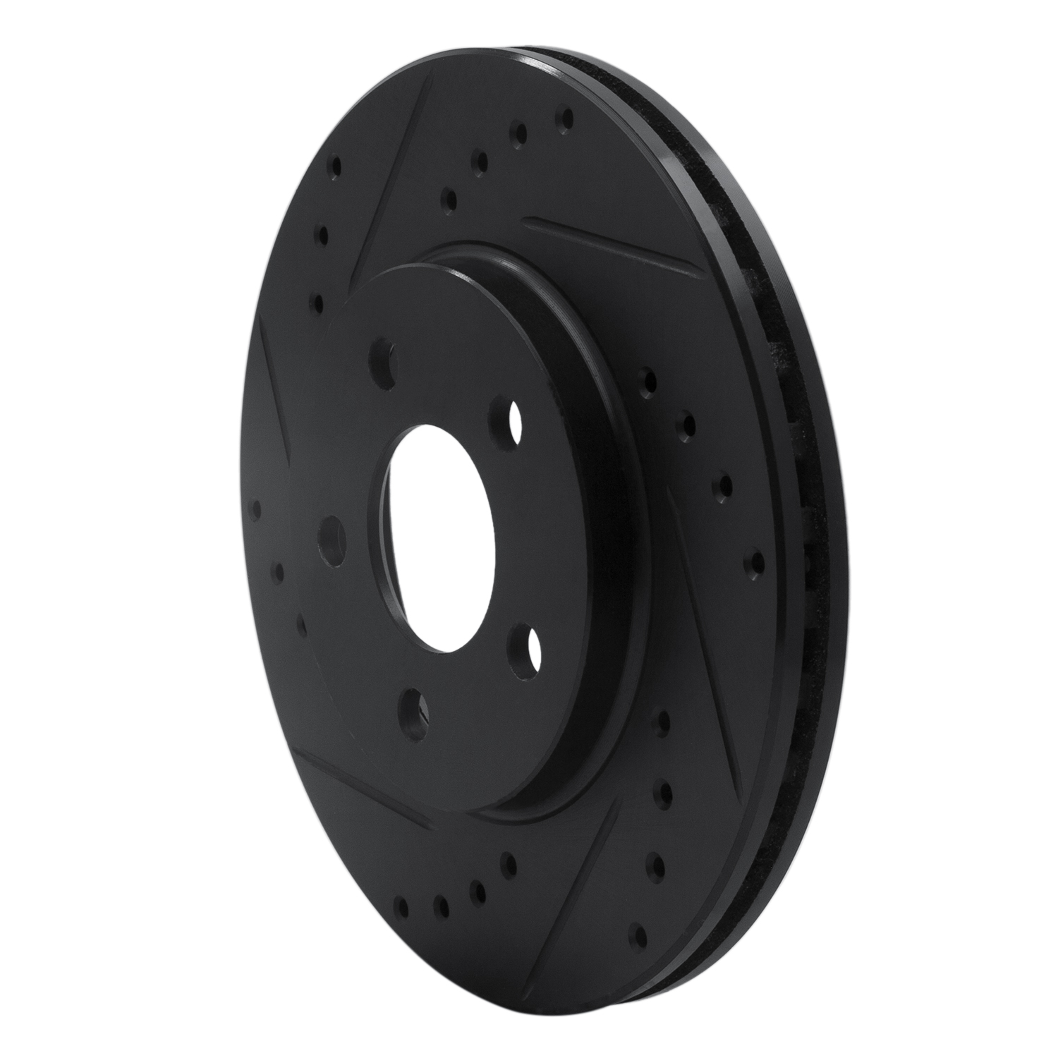 1989 Plymouth Grand Voyager LE Black Performance Drilled/Slotted Rotors