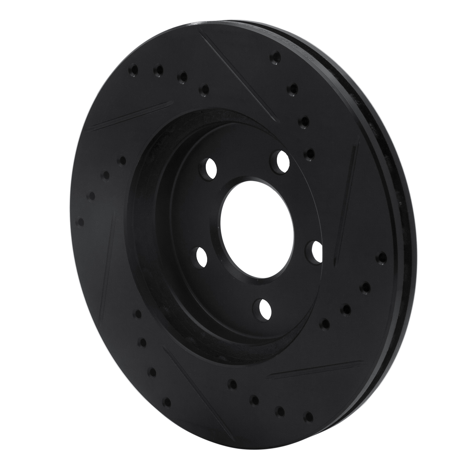 1989 Plymouth Grand Voyager LE Black Performance Drilled/Slotted Rotors