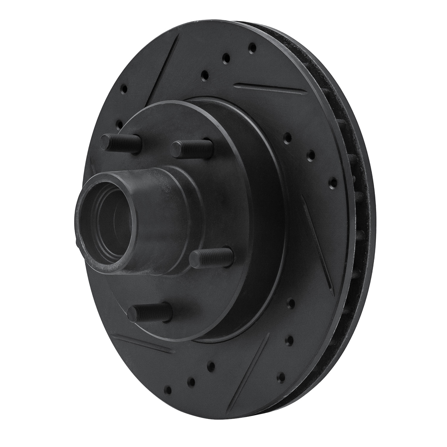 1983 Pontiac Grand Prix Brougham Black Performance Drilled/Slotted Rotors