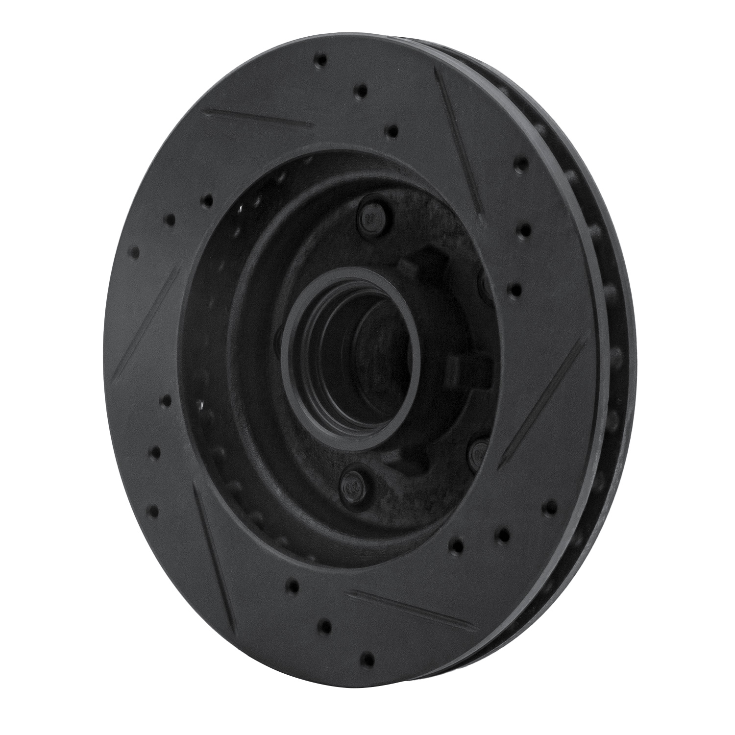 1983 Pontiac Grand Prix Brougham Black Performance Drilled/Slotted Rotors