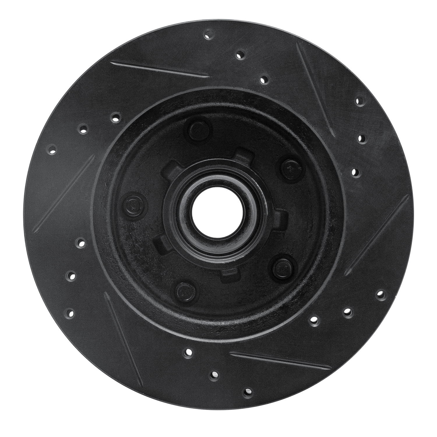 1983 Pontiac Grand Prix Brougham Black Performance Drilled/Slotted Rotors